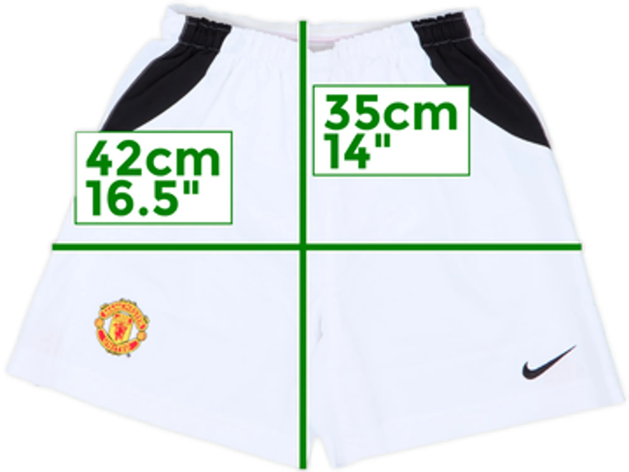 Nike Manchester United Boys Home Shorts 2002/04
