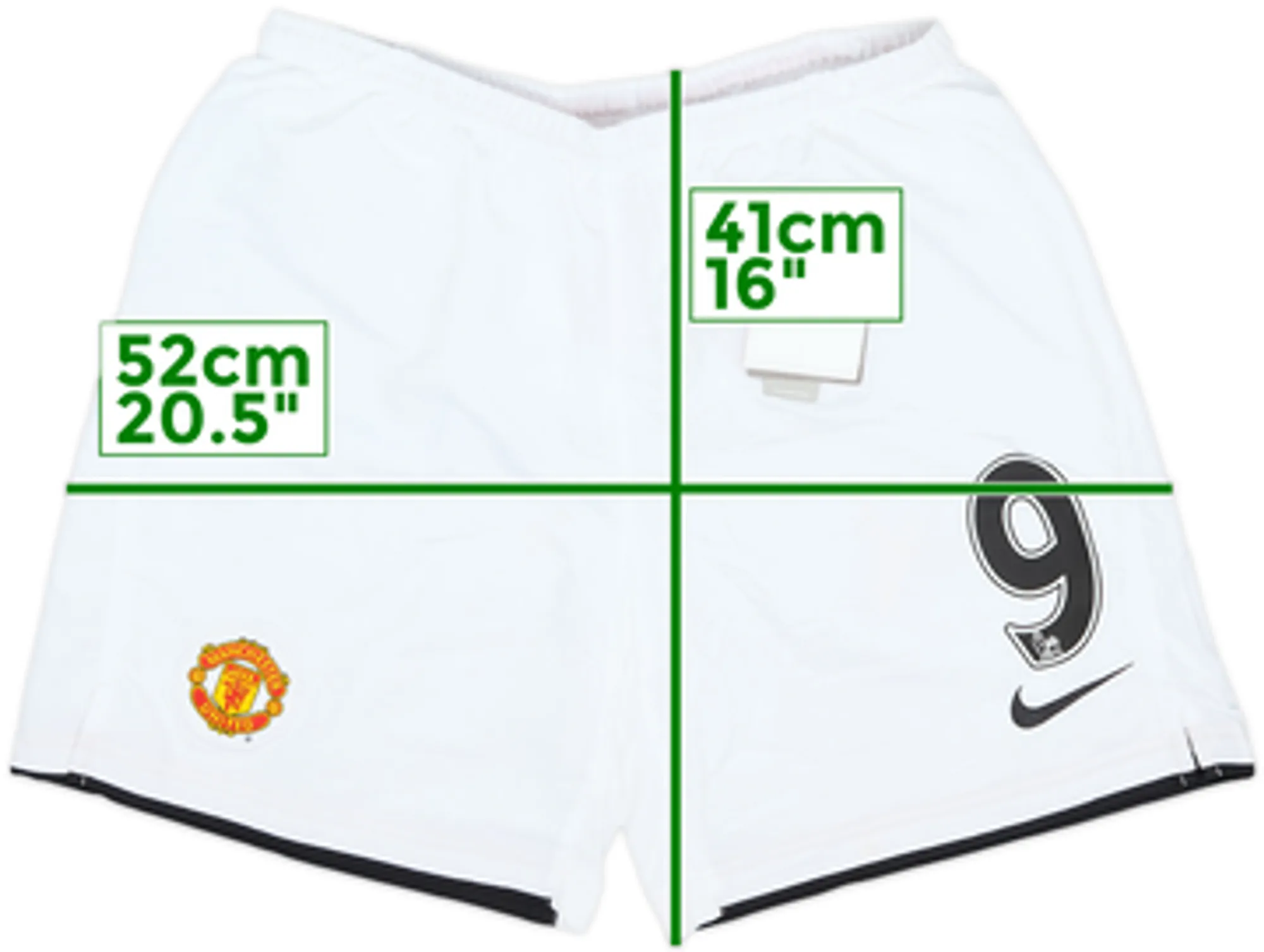 Nike Manchester United Boys Home Shorts 2007/09