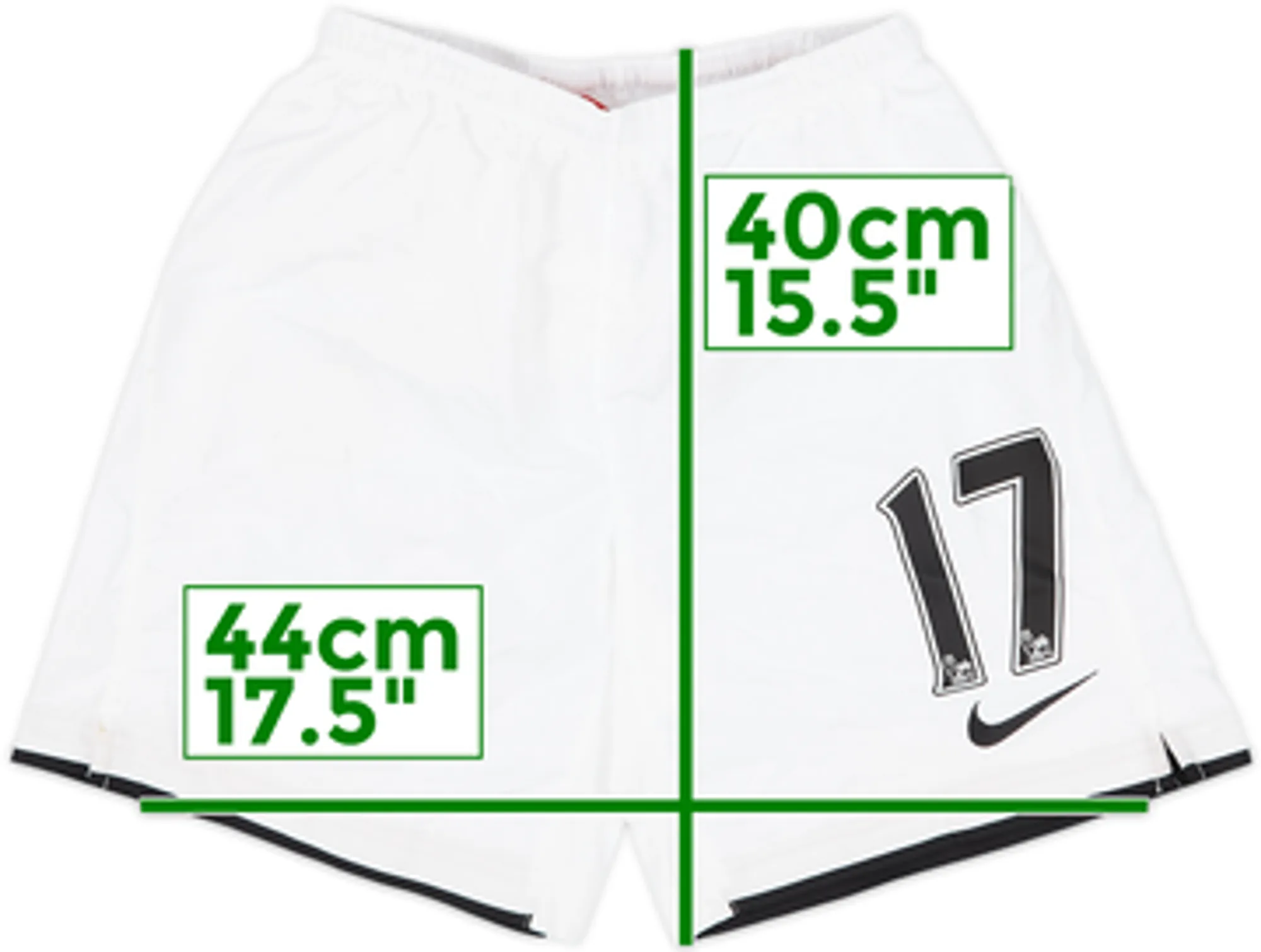 Nike Manchester United Boys Home Shorts 2007/08