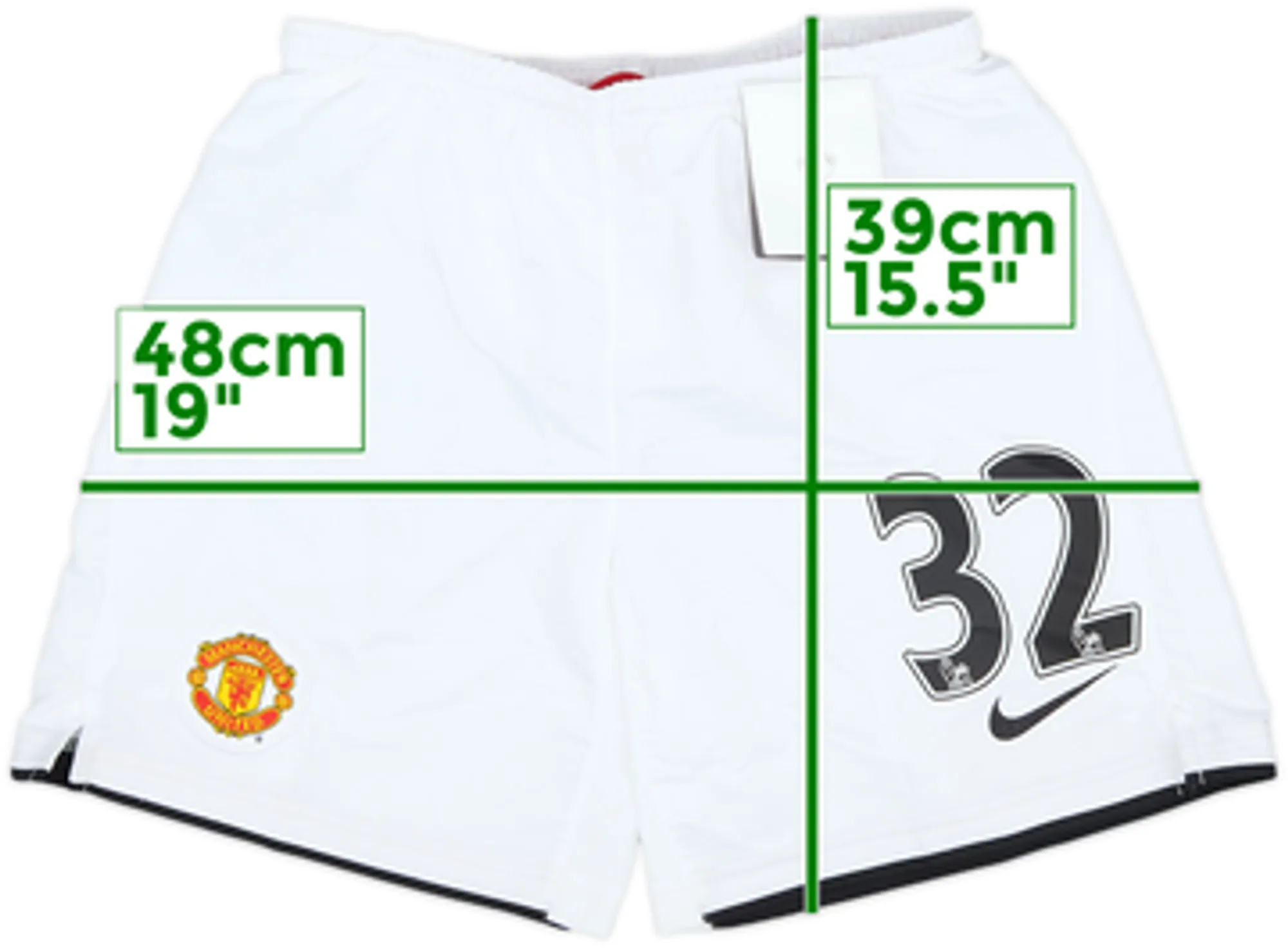 Nike Manchester United Boys Home Shorts 2007/09