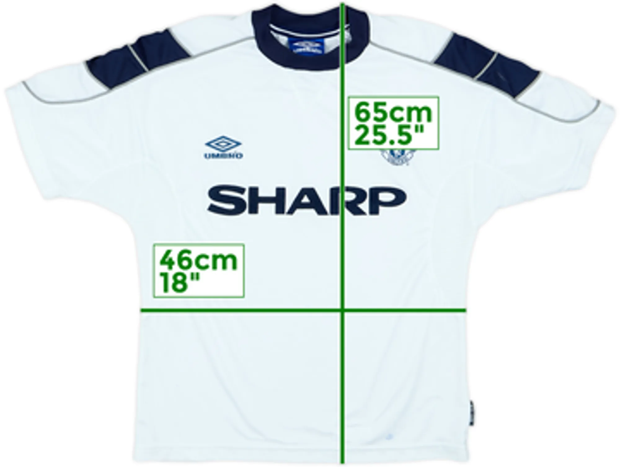 Umbro Manchester United Boys SS Third Shirt 1999/00