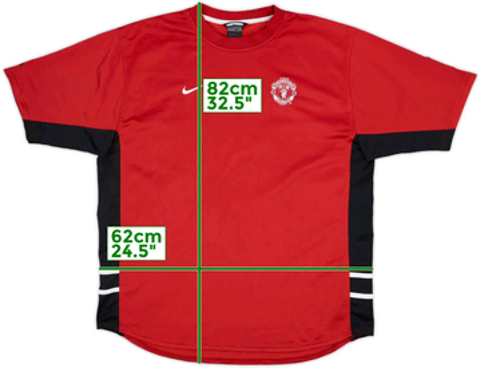 Nike Manchester United Mens SS Home Shirt 2003/04