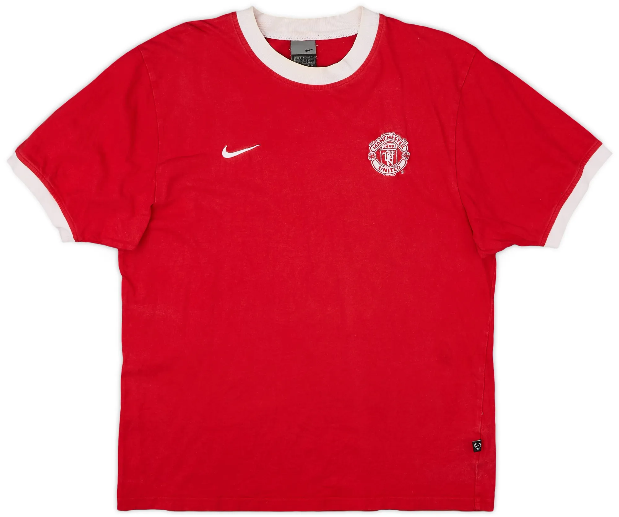 Nike Manchester United Mens SS Home Shirt 2002/03