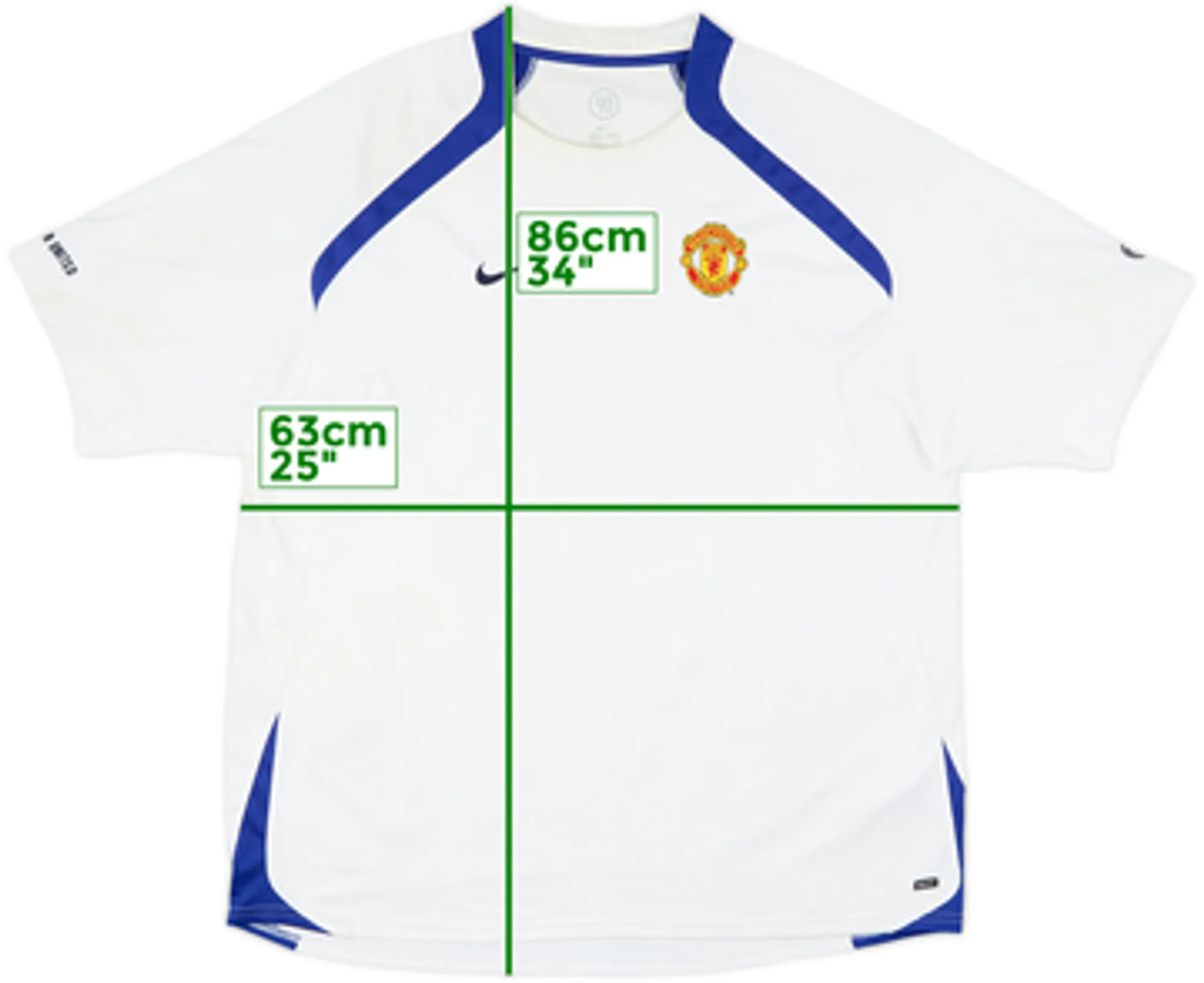 Nike Manchester United Mens SS Away Shirt 2005/06