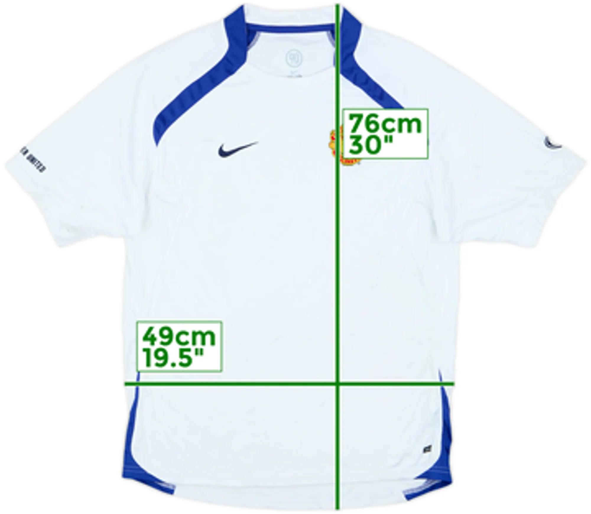 Nike Manchester United Mens SS Home Shirt 2006/07