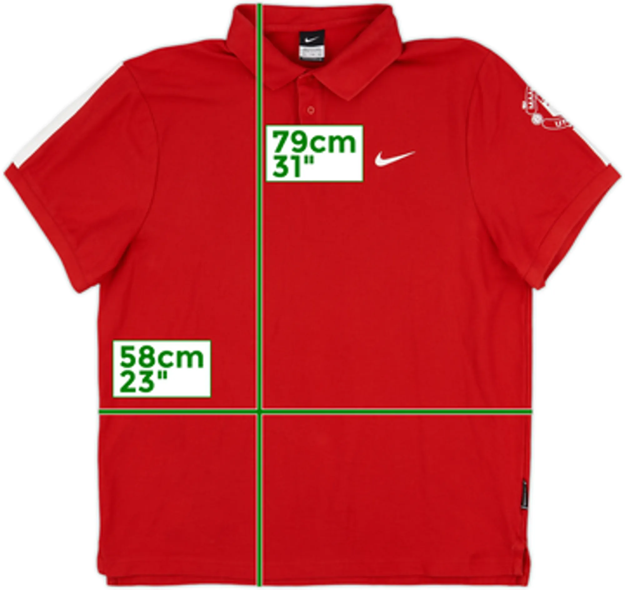 Nike Manchester United Mens SS Home Shirt 2007/08