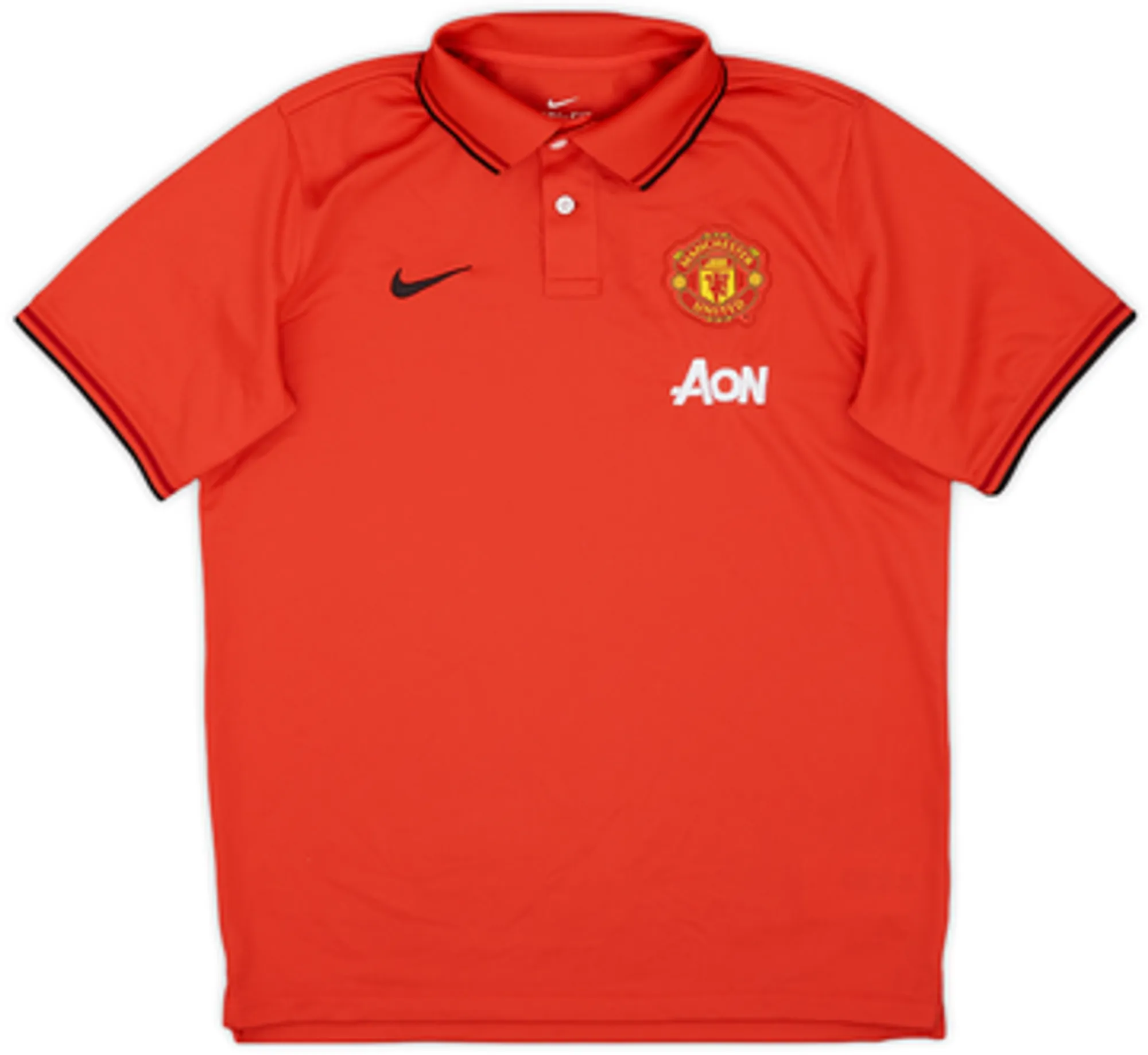 2014-15 Manchester United Nike Polo Shirt - 8/10 - (L)