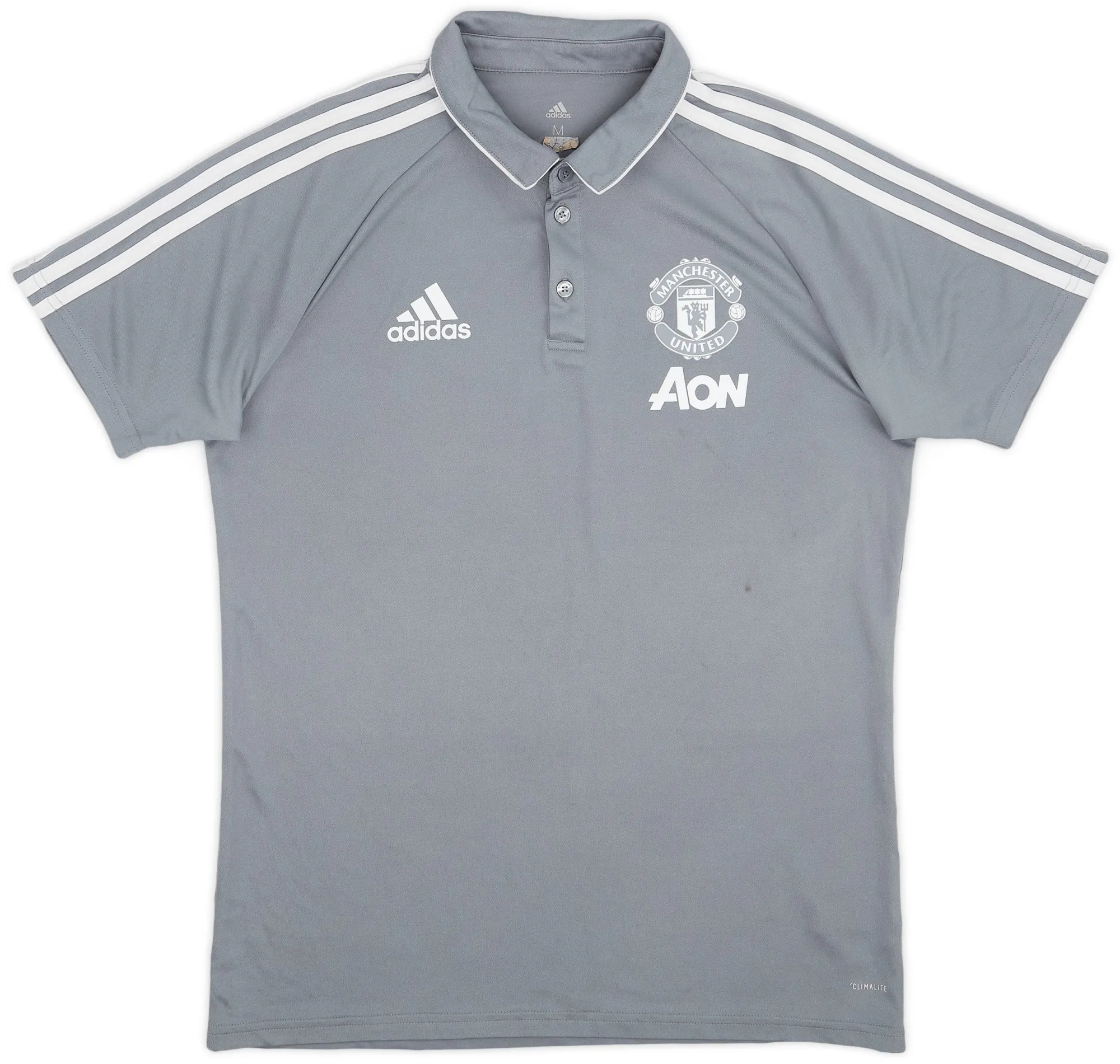 2017-18 Manchester United adidas Polo Shirt - 5/10 - (M)