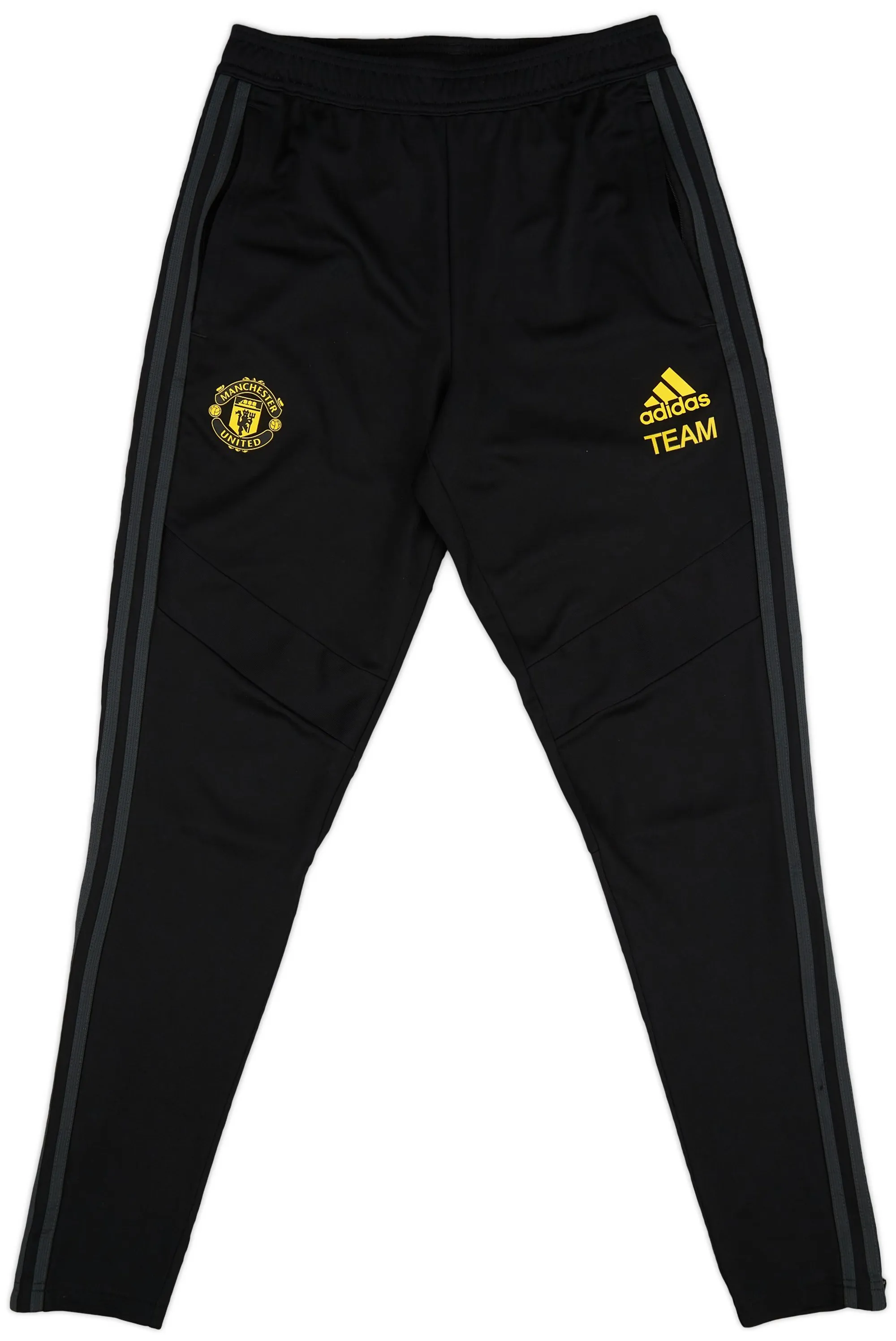 2019-20 Manchester United adidas Staff Issue Tracksuit Bottoms - 9/10 - (S)