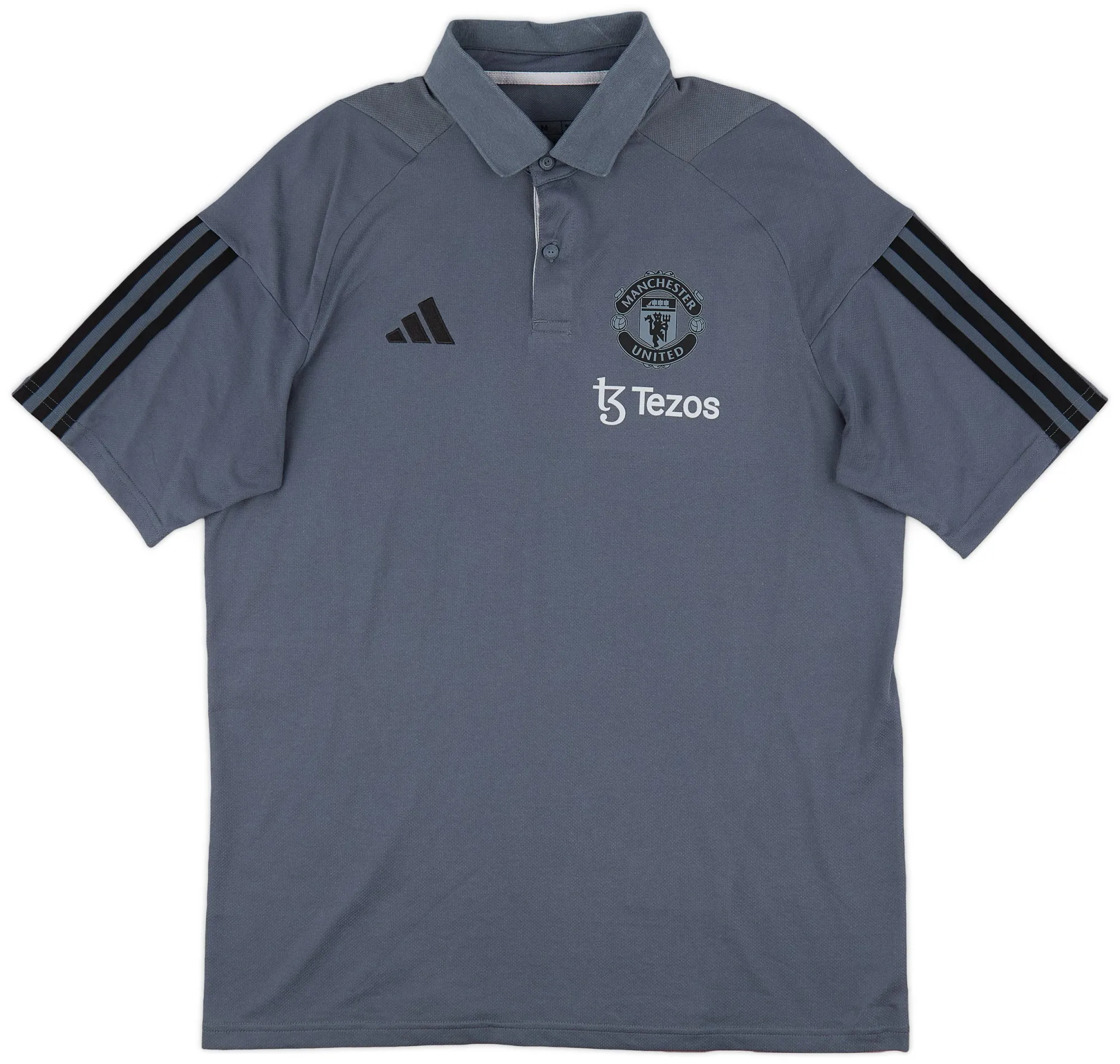 2023-24 Manchester United adidas Polo Shirt - 10/10 - (M)