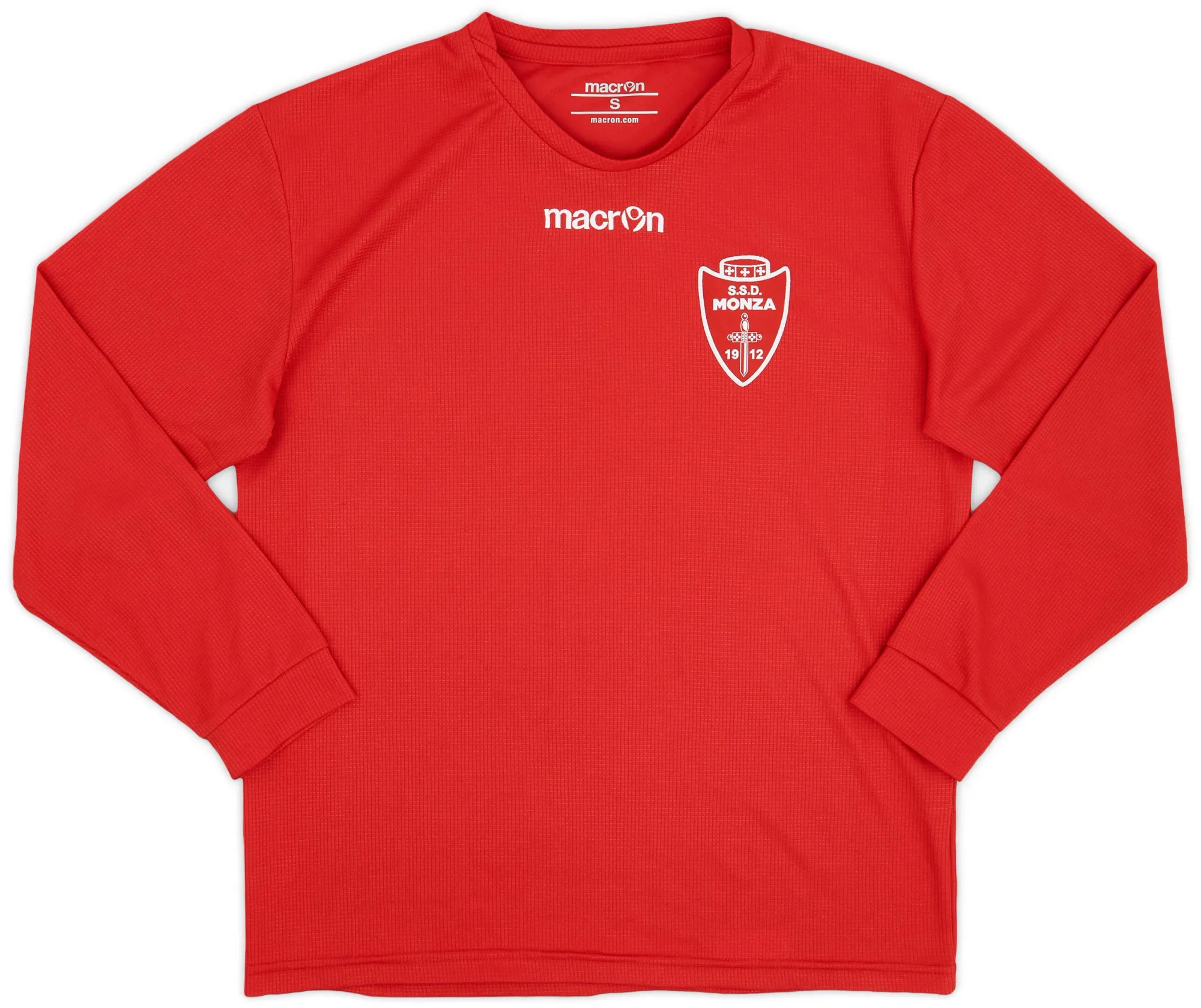 Macron Monza Mens LS Home Shirt 2016/17