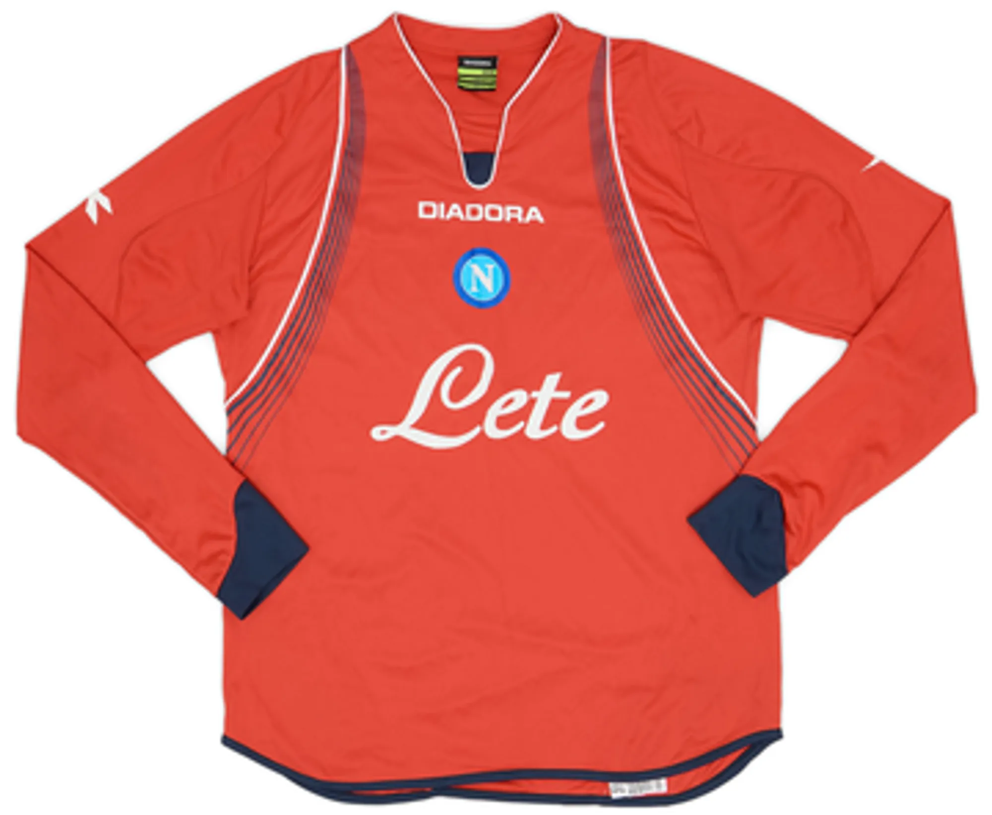 Diadora Napoli Boys LS Away Shirt 2007/08