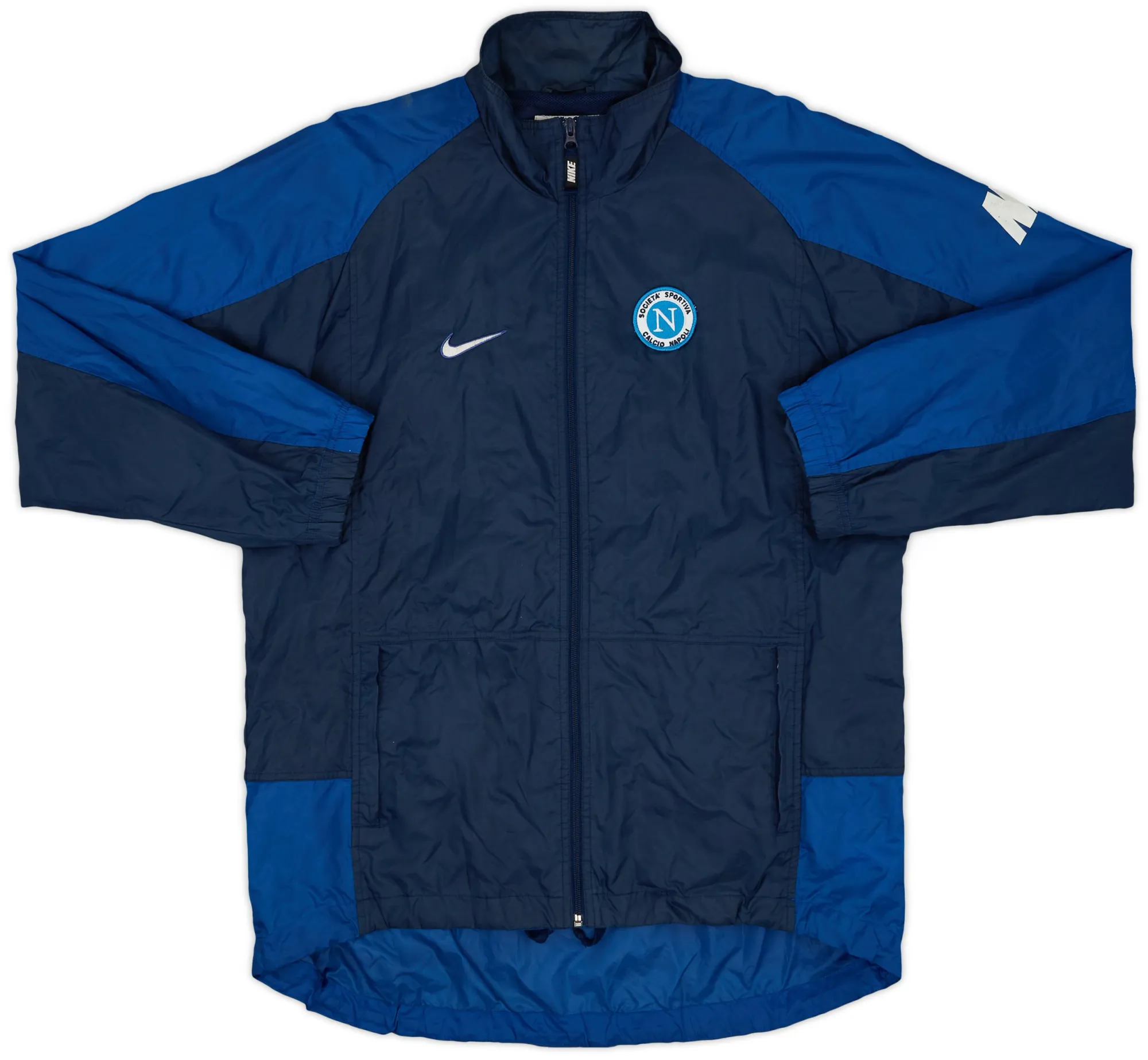 1998-99 Napoli Nike Rain Jacket - 6/10 - (L)