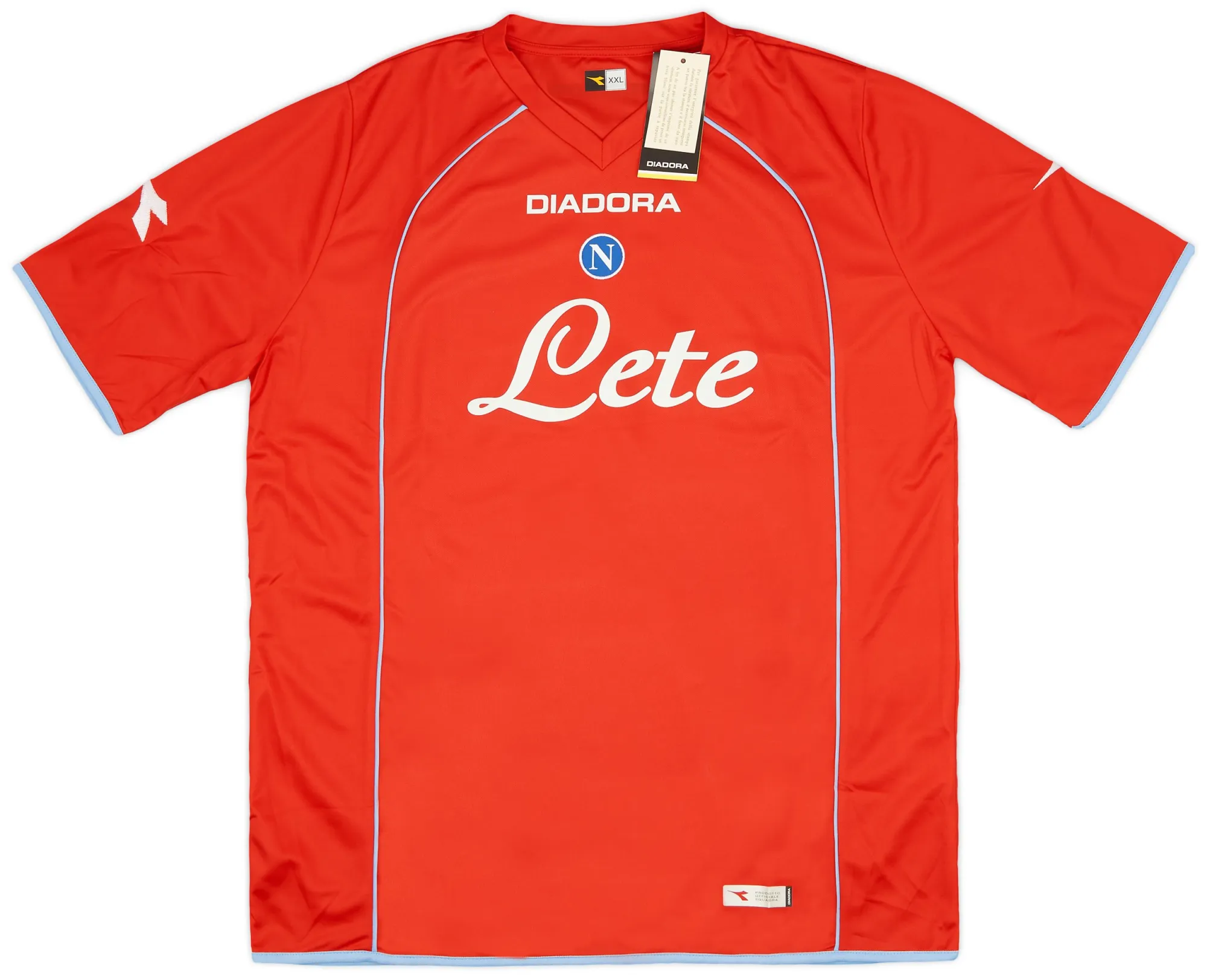 Diadora Napoli Mens SS Third Shirt 2006/07