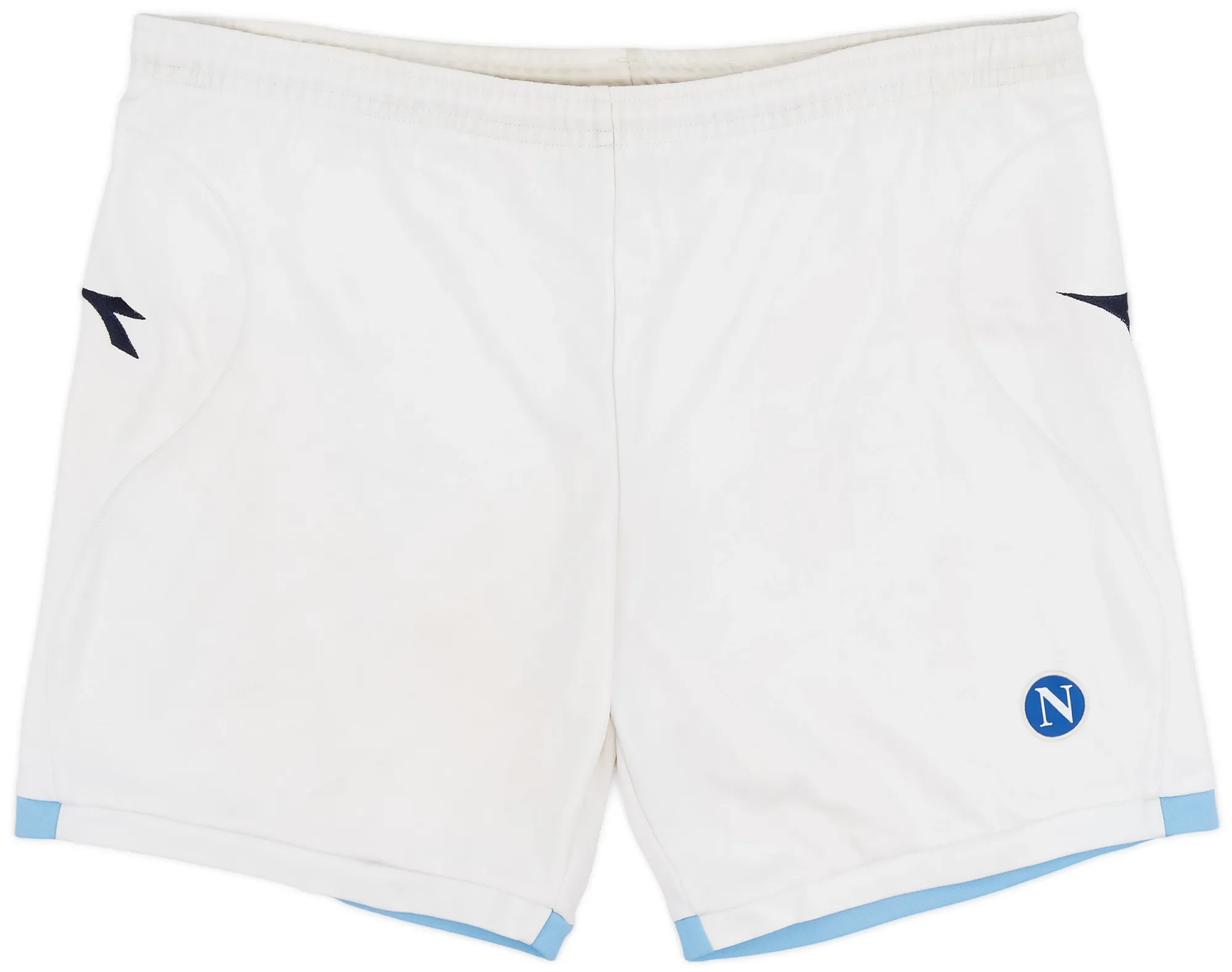 2001-02 Napoli Diadora Training Shorts - 7/10 - (XL)