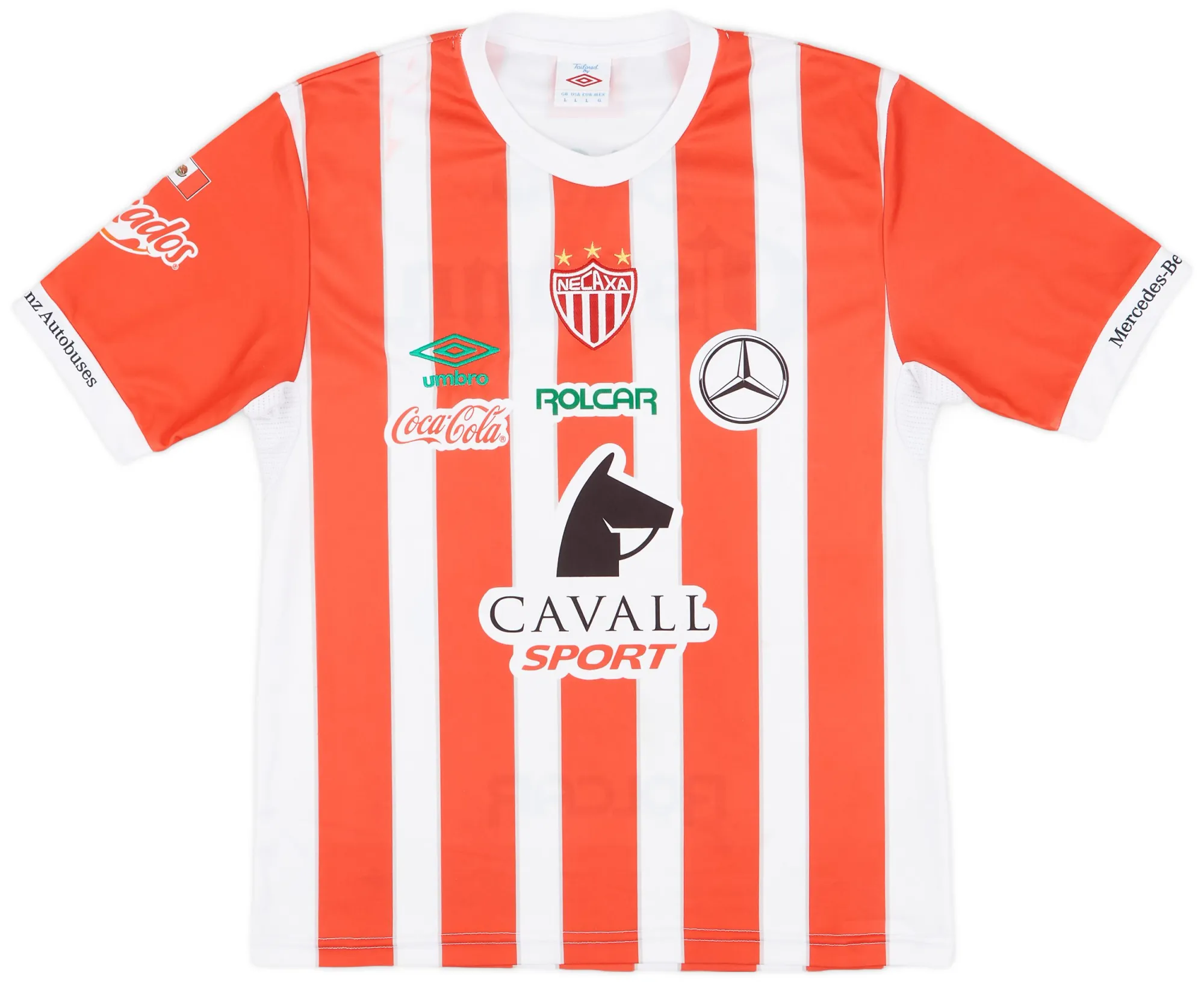 Umbro Necaxa Mens SS Home Shirt 2016/17