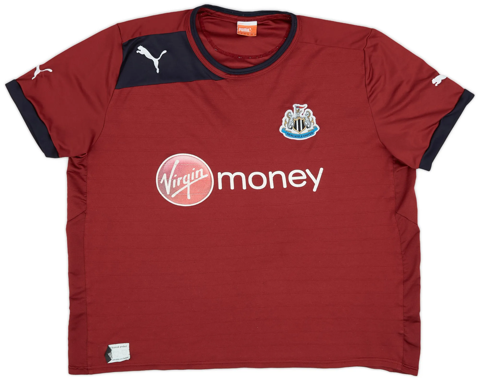 Puma Newcastle United Mens SS Away Shirt 2012/13