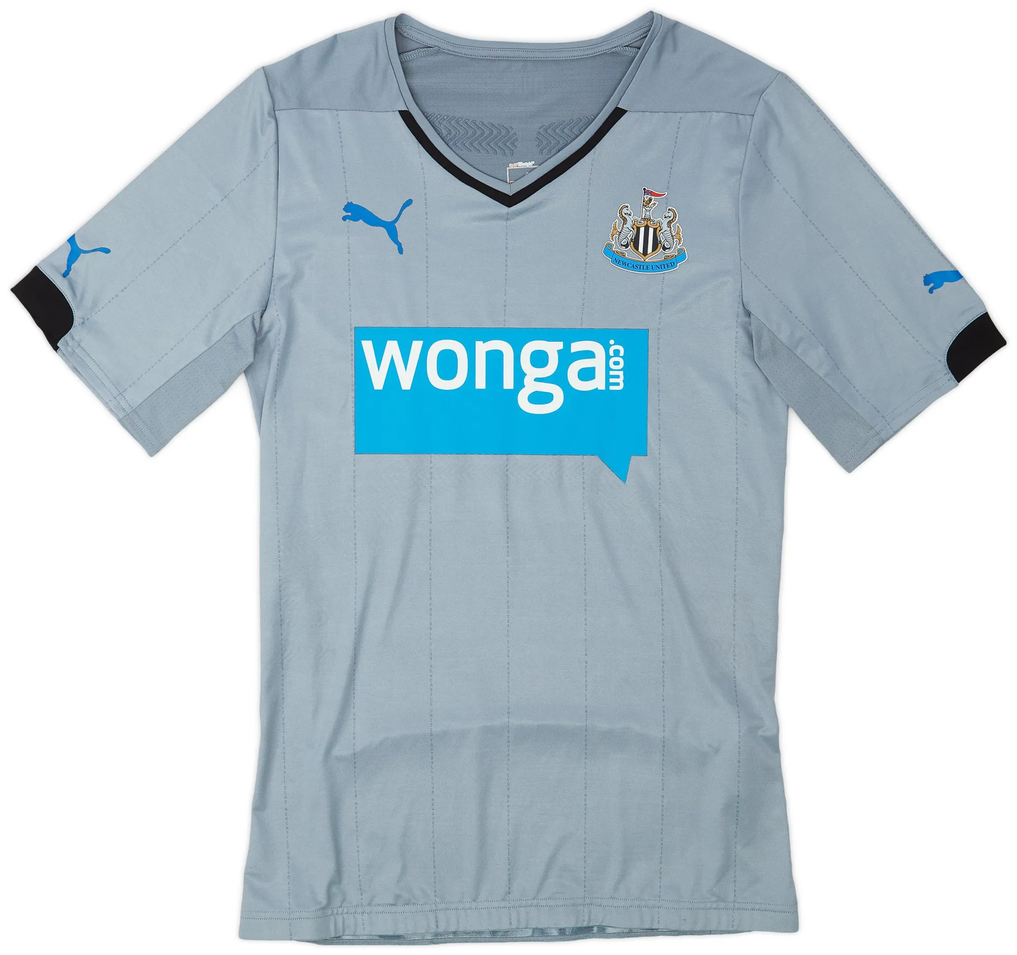 Puma Newcastle United Mens SS Player Issue Away Shirt 2014/15