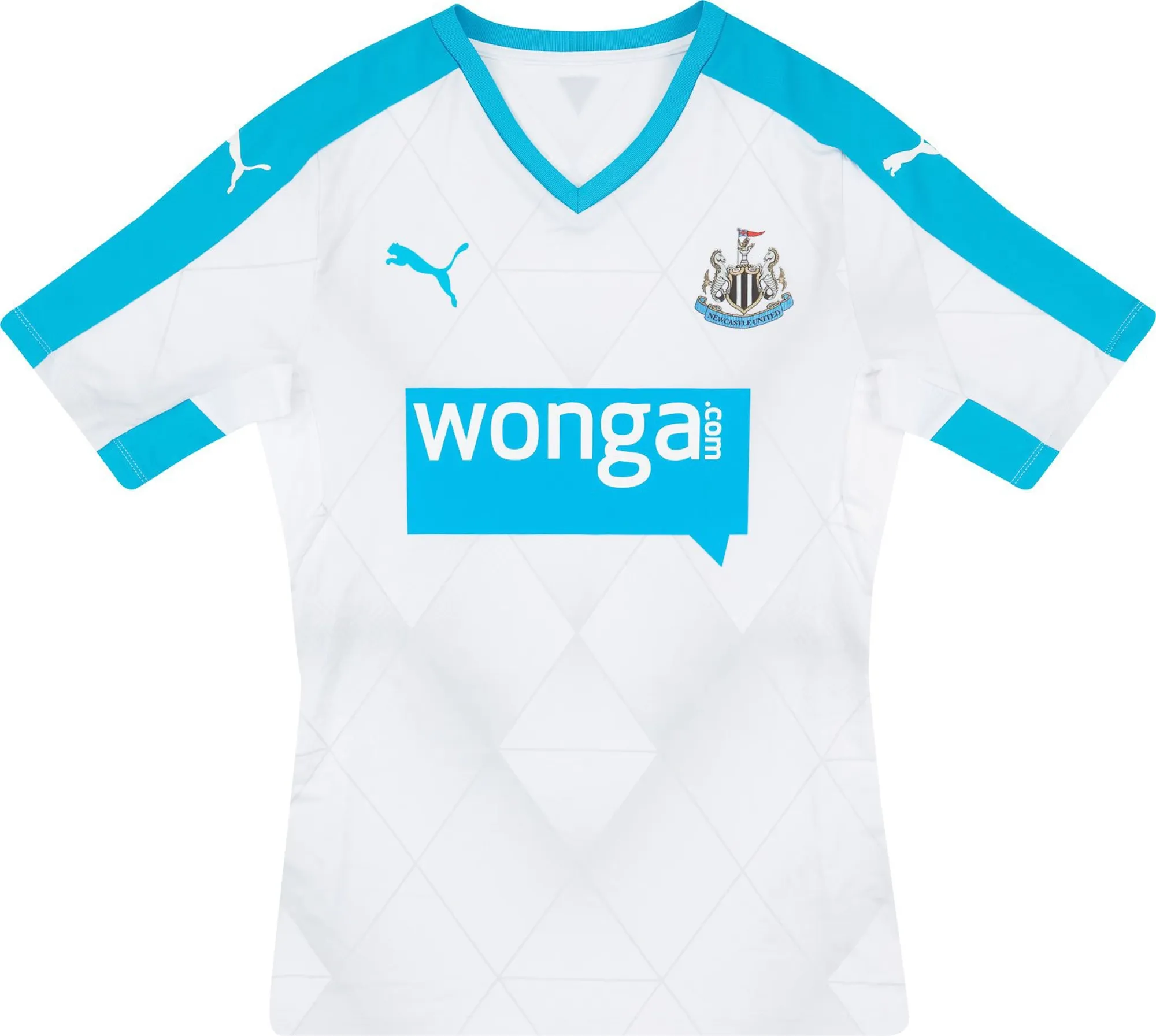 Puma Newcastle United Mens SS Player Issue Away Shirt 2015/16