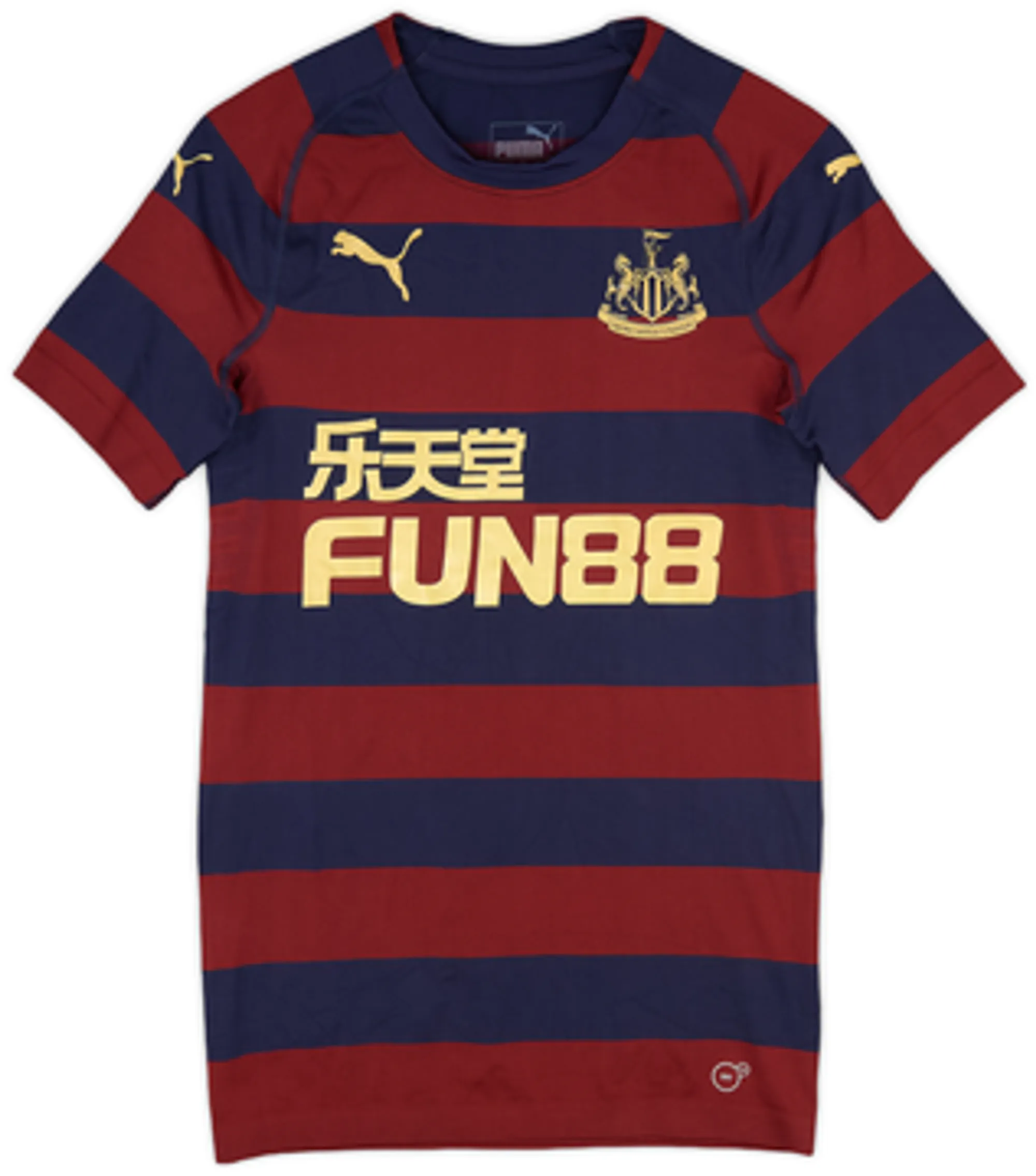 Puma Newcastle United Mens SS Player Issue Away Shirt 2018/19