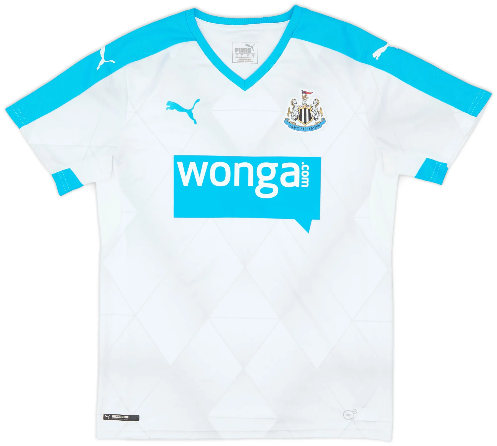 Puma Newcastle United Mens SS Away Shirt 2015/16
