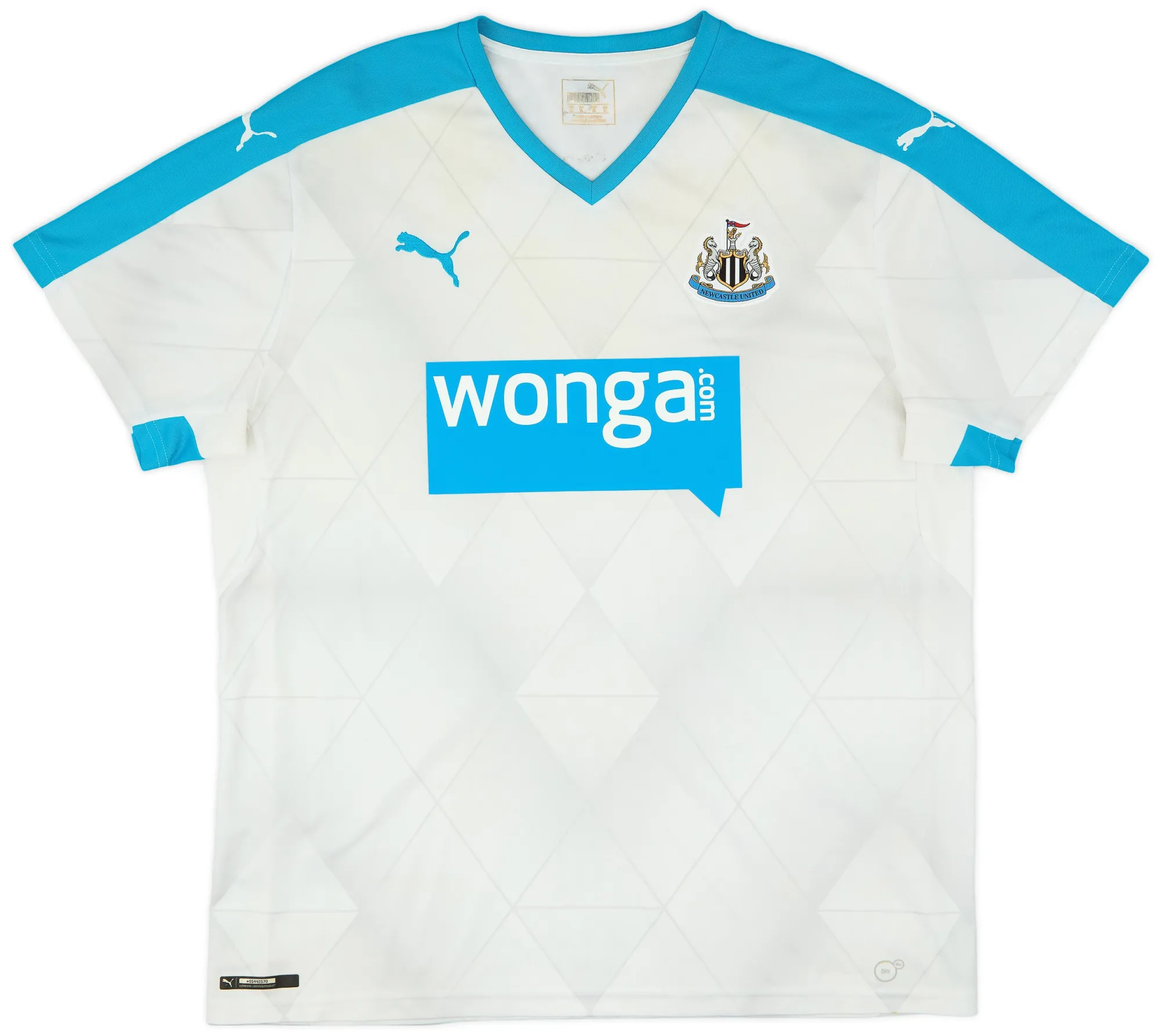 Puma Newcastle United Mens SS Away Shirt 2015/16