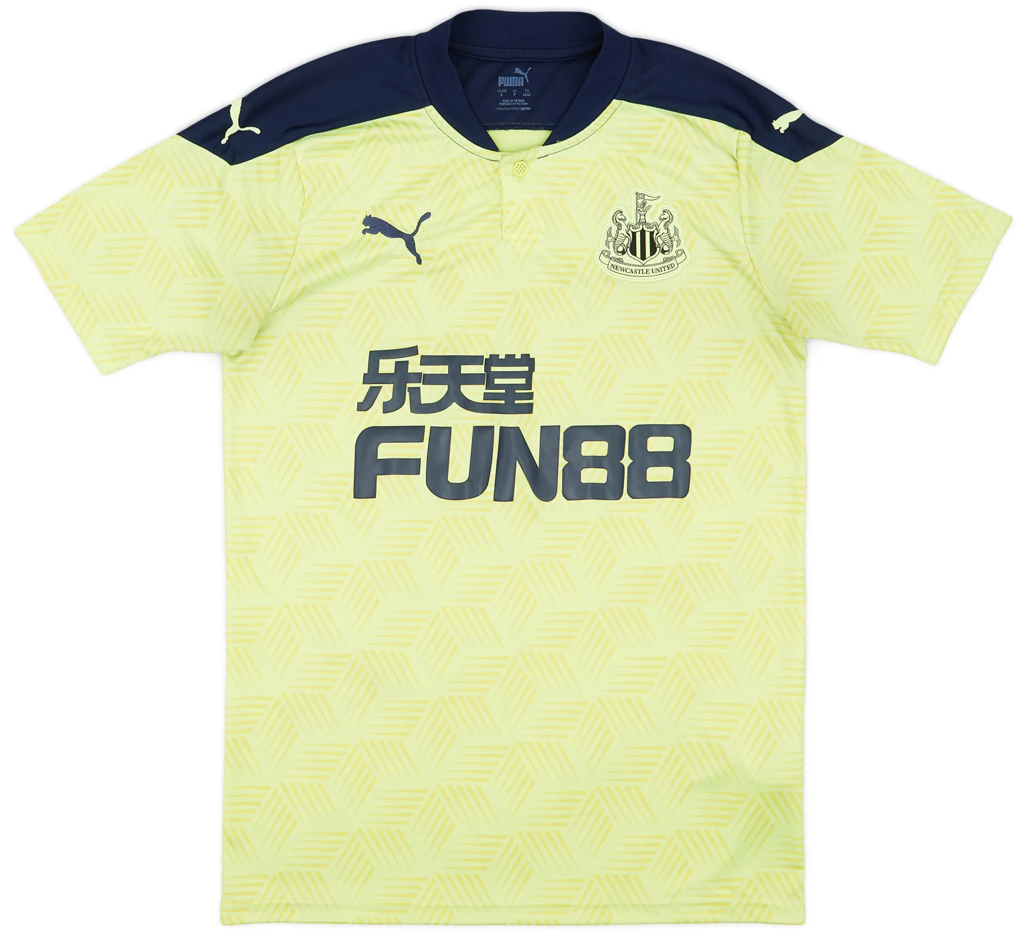 Puma Newcastle United Mens SS Away Shirt 2020/21