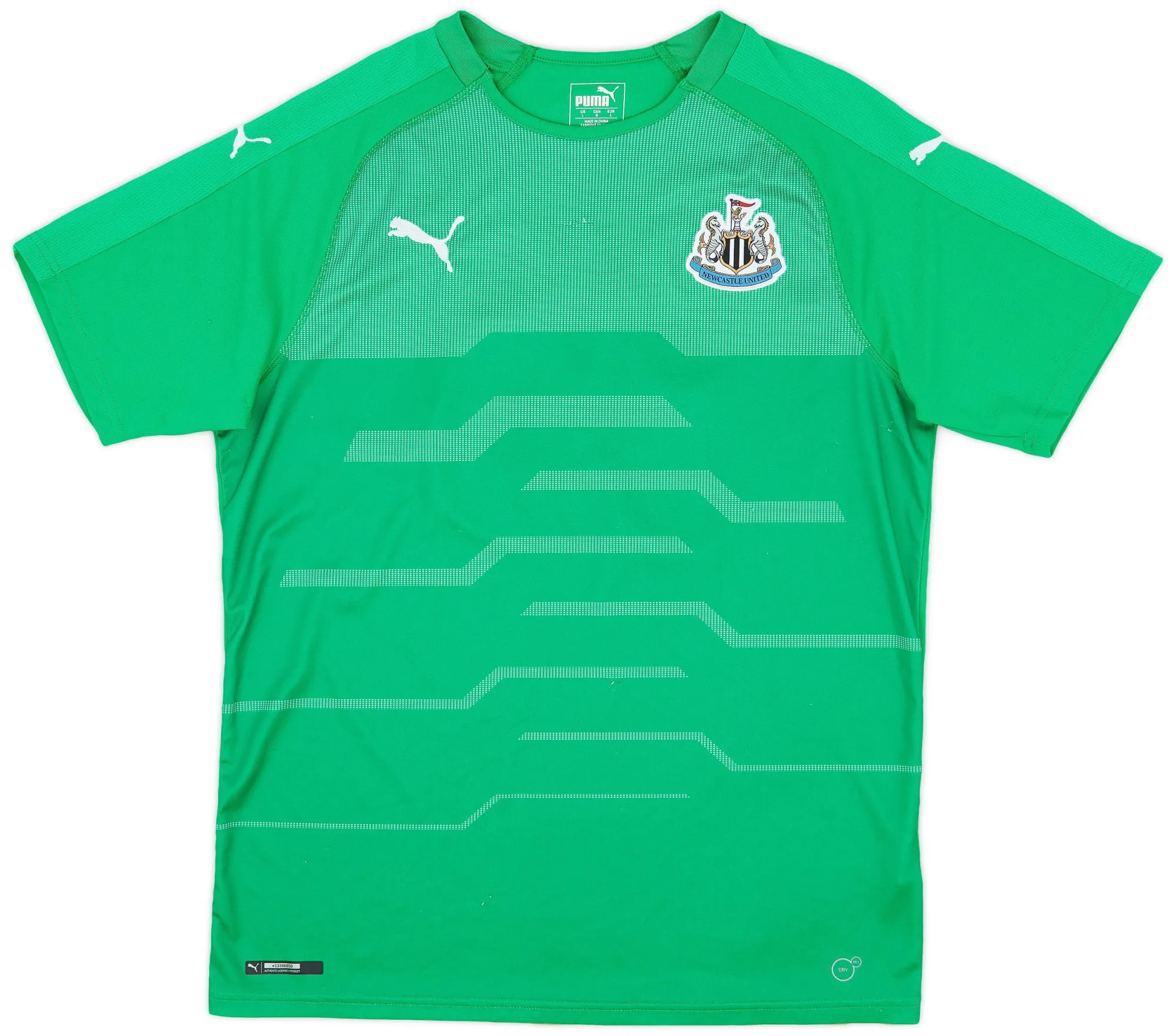 Puma Newcastle United Mens SS Goalkeeper Home Shirt 2018/19
