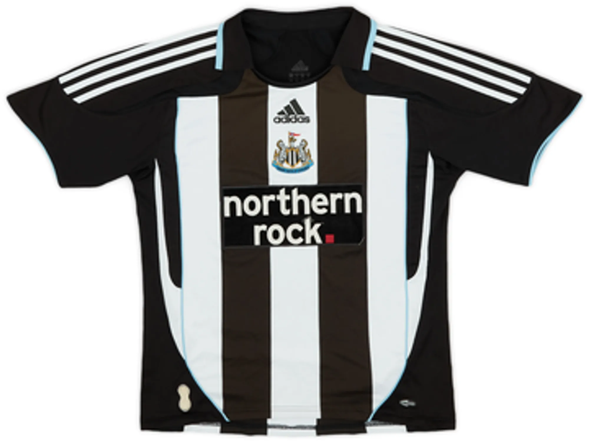 adidas Newcastle United Boys SS Home Shirt 2007/09