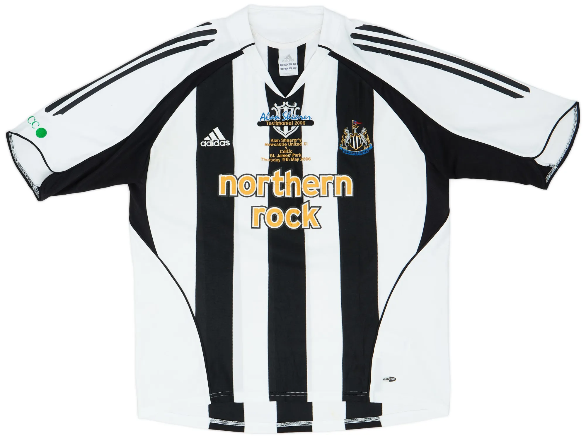 adidas Newcastle United Mens SS Home Shirt 2006/07
