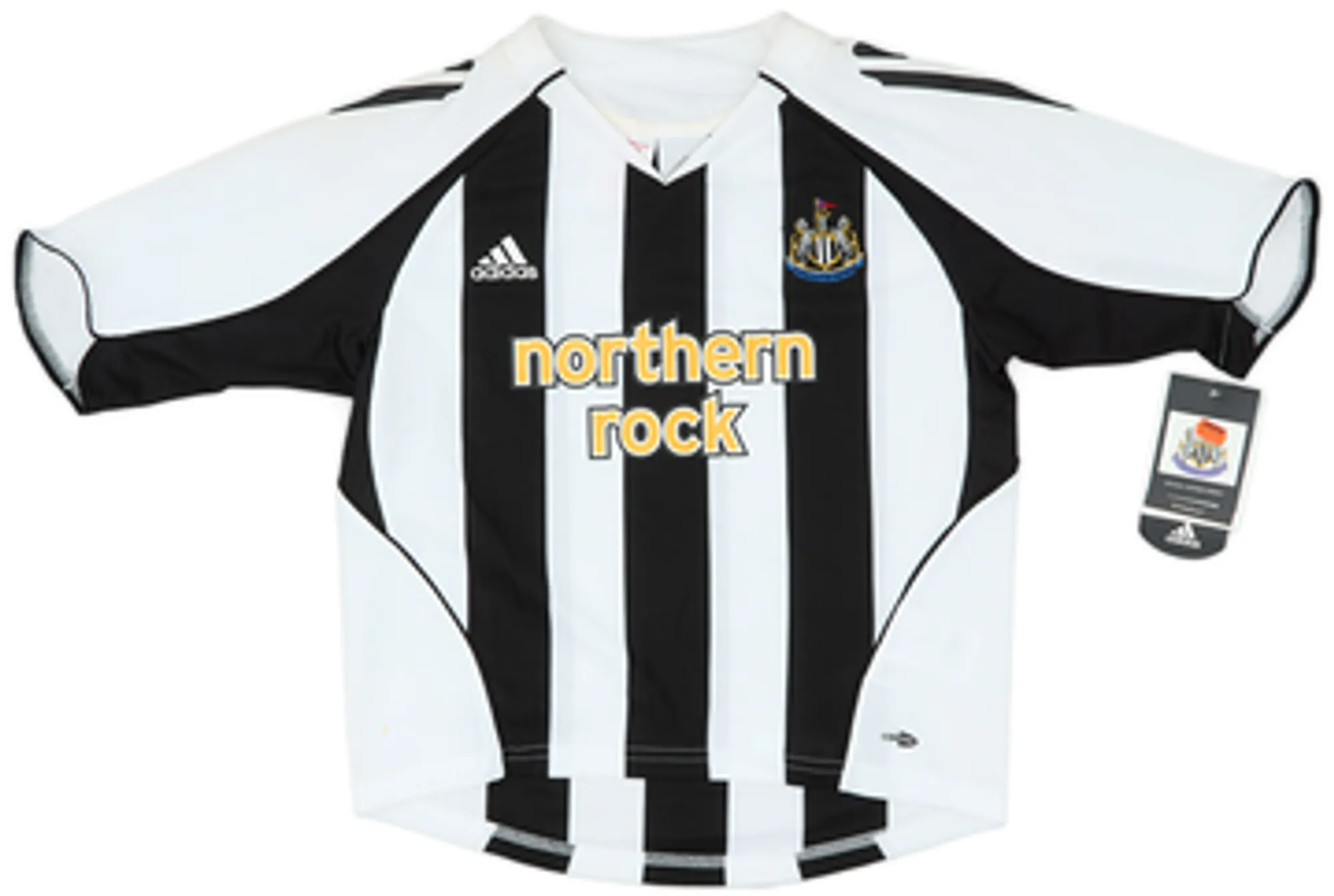 adidas Newcastle United Boys SS Home Shirt 2005/07