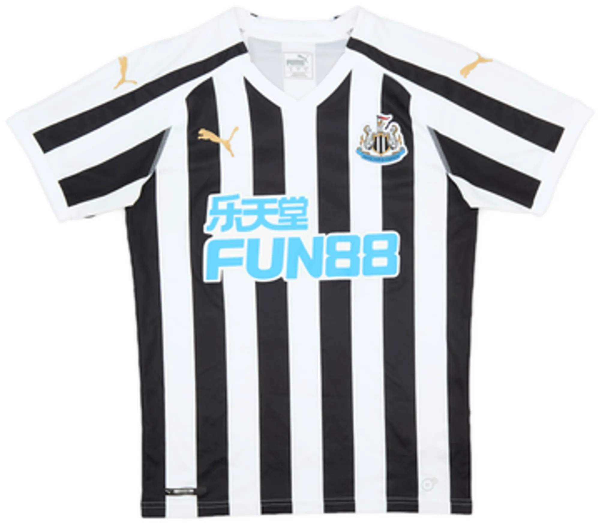 Puma Newcastle United Mens SS Home Shirt 2018/19