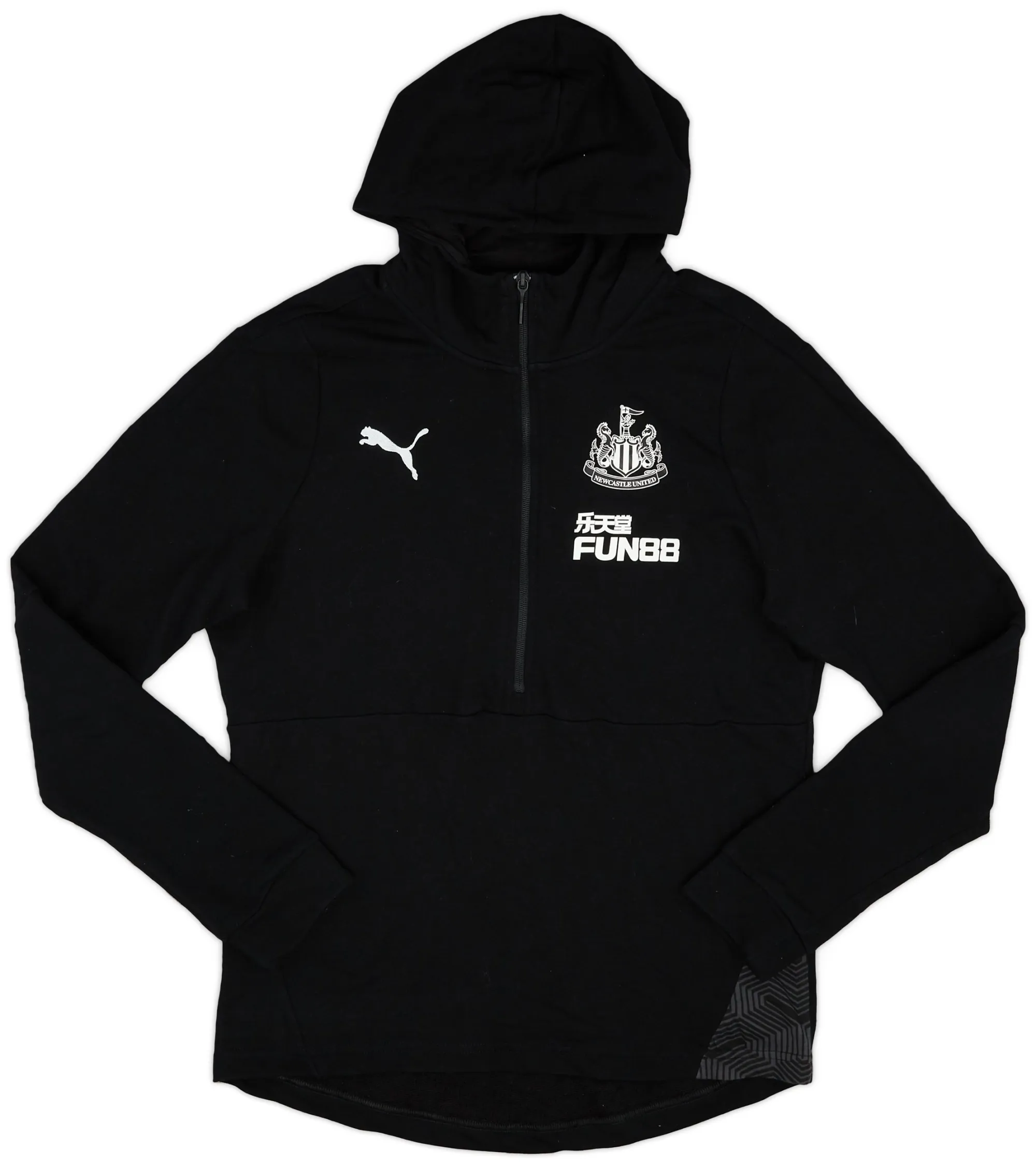 2019-20 Newcastle Puma Hooded Top - 9/10 - (M)