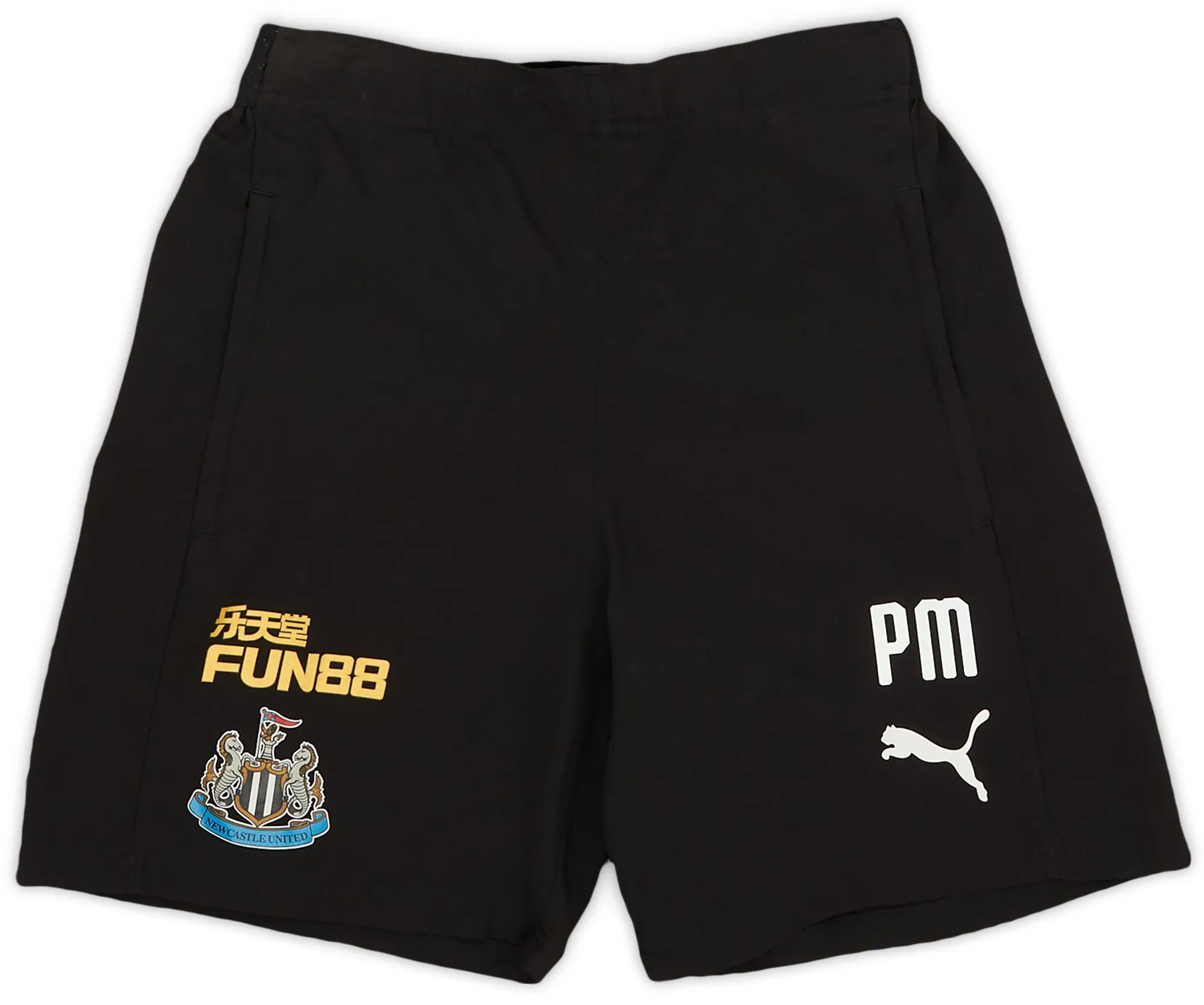 Puma Newcastle United Mens Home Shorts 2018/19