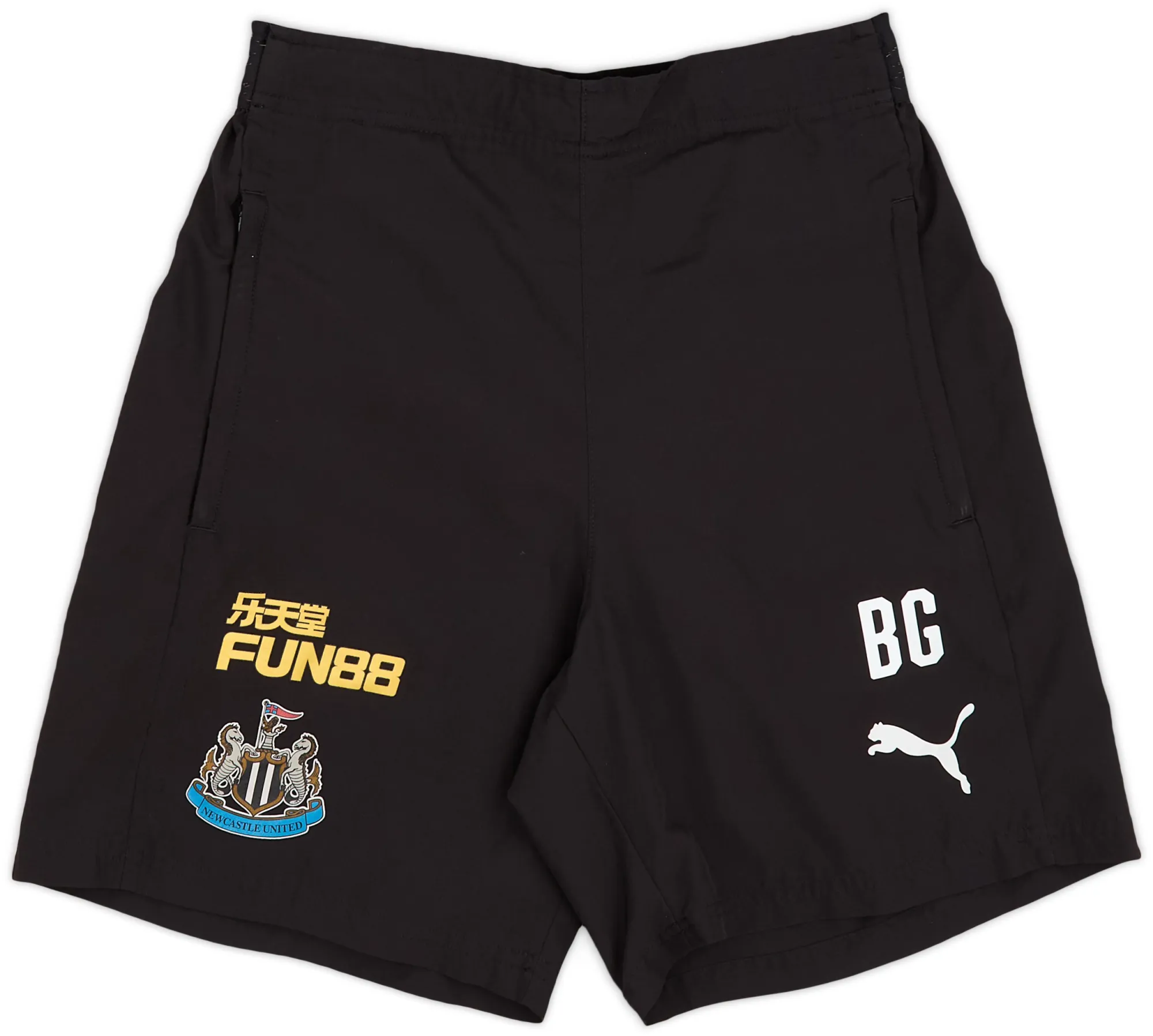 Puma Newcastle United Mens Home Shorts 2017/18