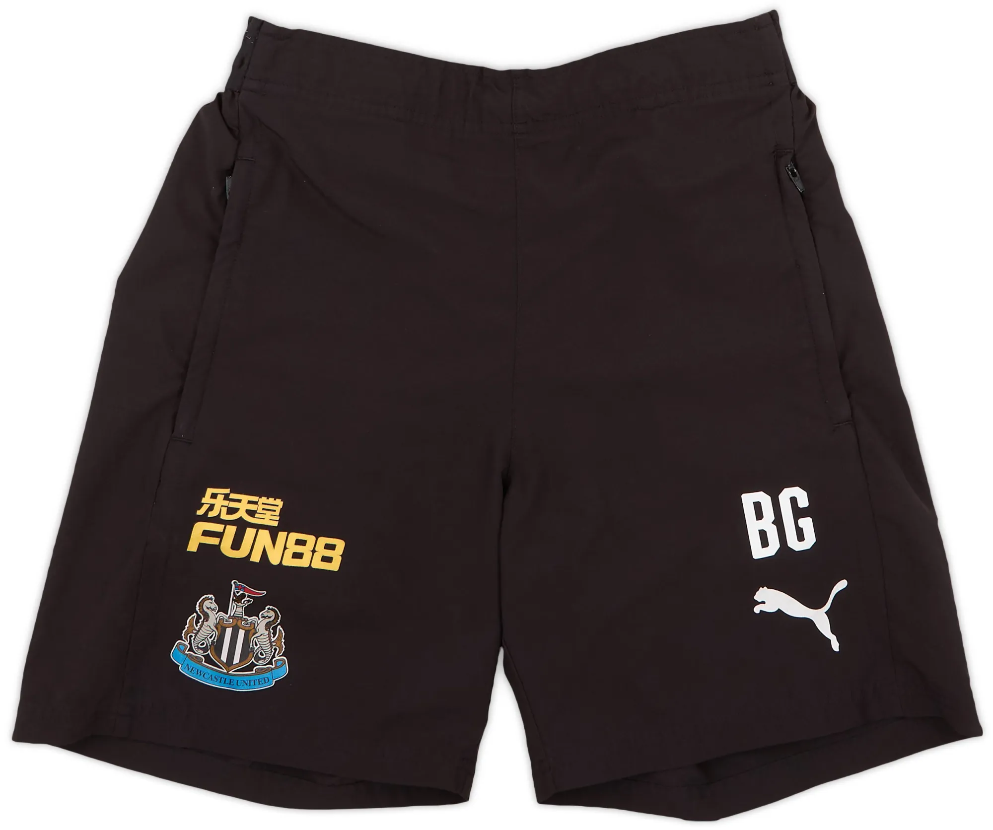 Puma Newcastle United Mens Home Shorts 2017/18