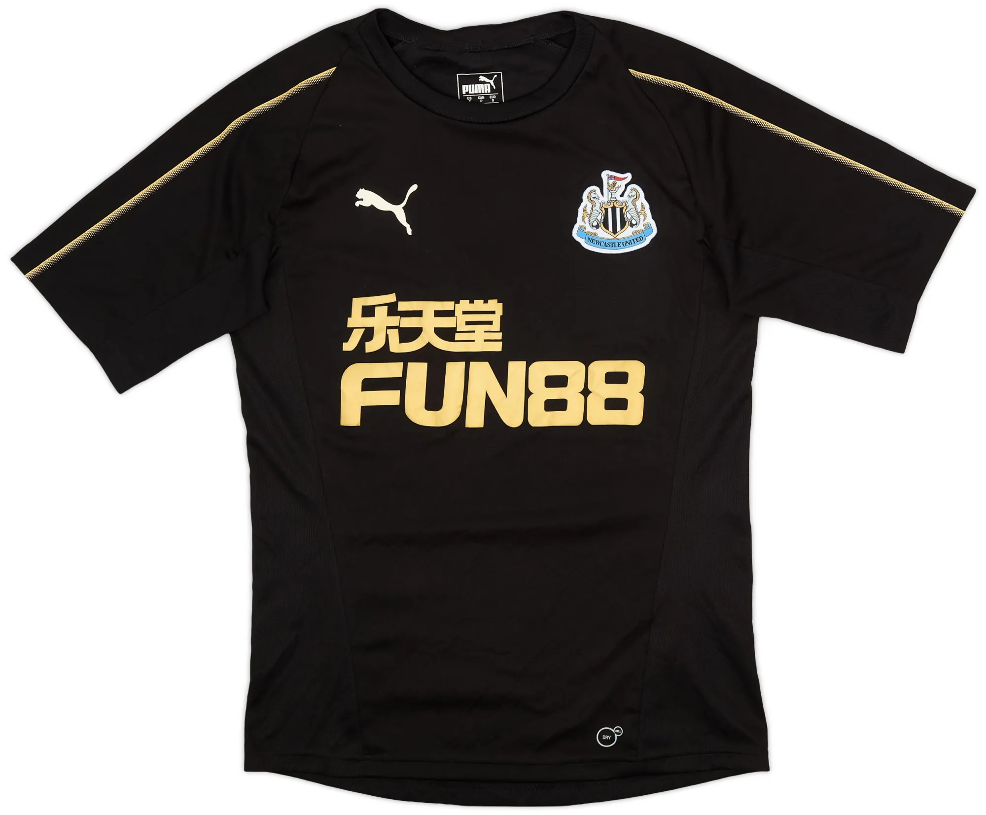 Puma Newcastle United Mens SS Home Shirt 2017/18