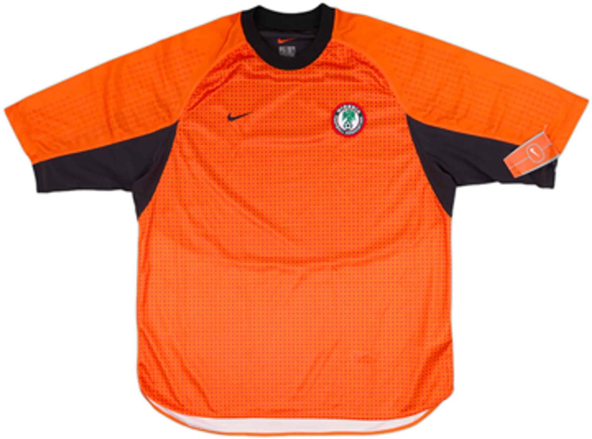 Nike Nigeria Mens SS Goalkeeper Player Issue Home Shirt 2000
