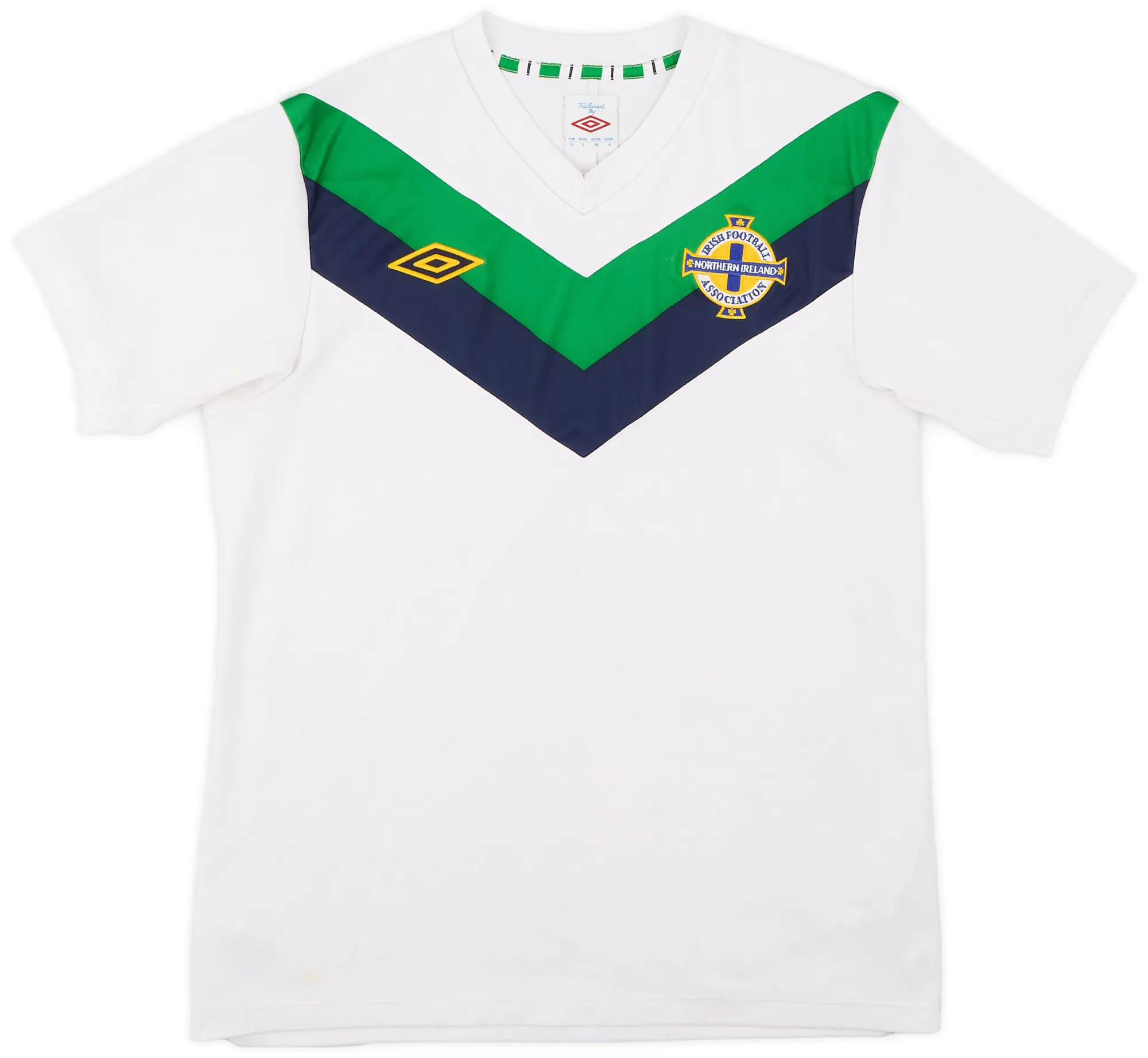 Umbro Northern Ireland Mens SS Away Shirt 2010