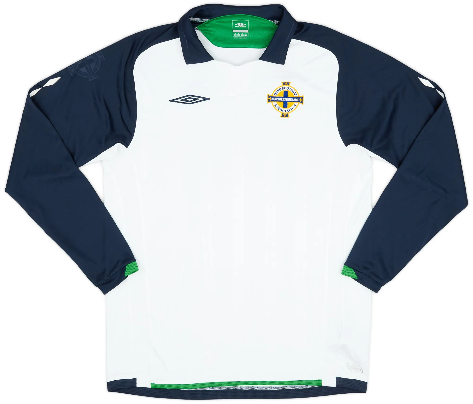 Umbro Northern Ireland Mens LS Away Shirt 2009