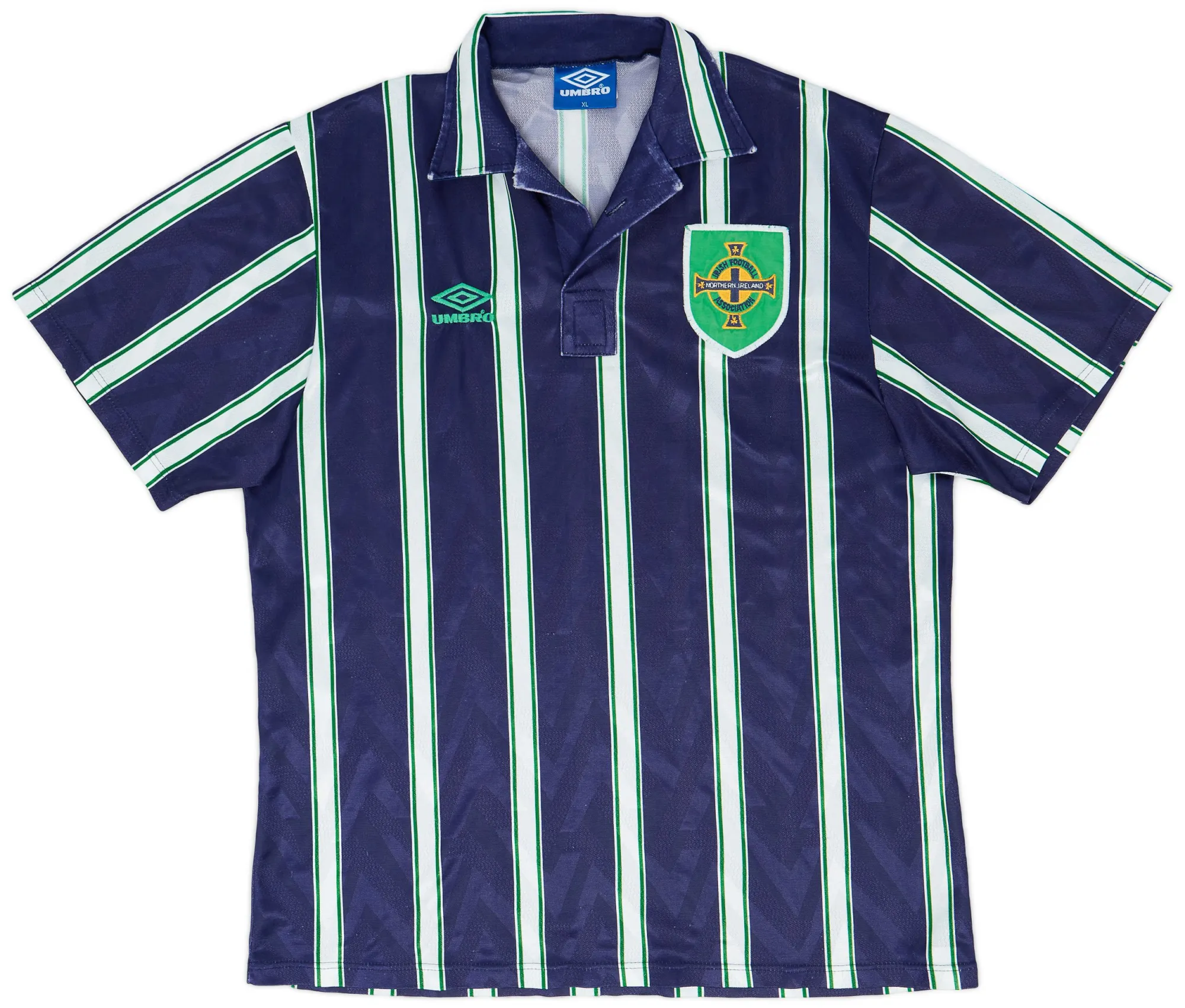 Umbro Northern Ireland Mens SS Away Shirt 1992