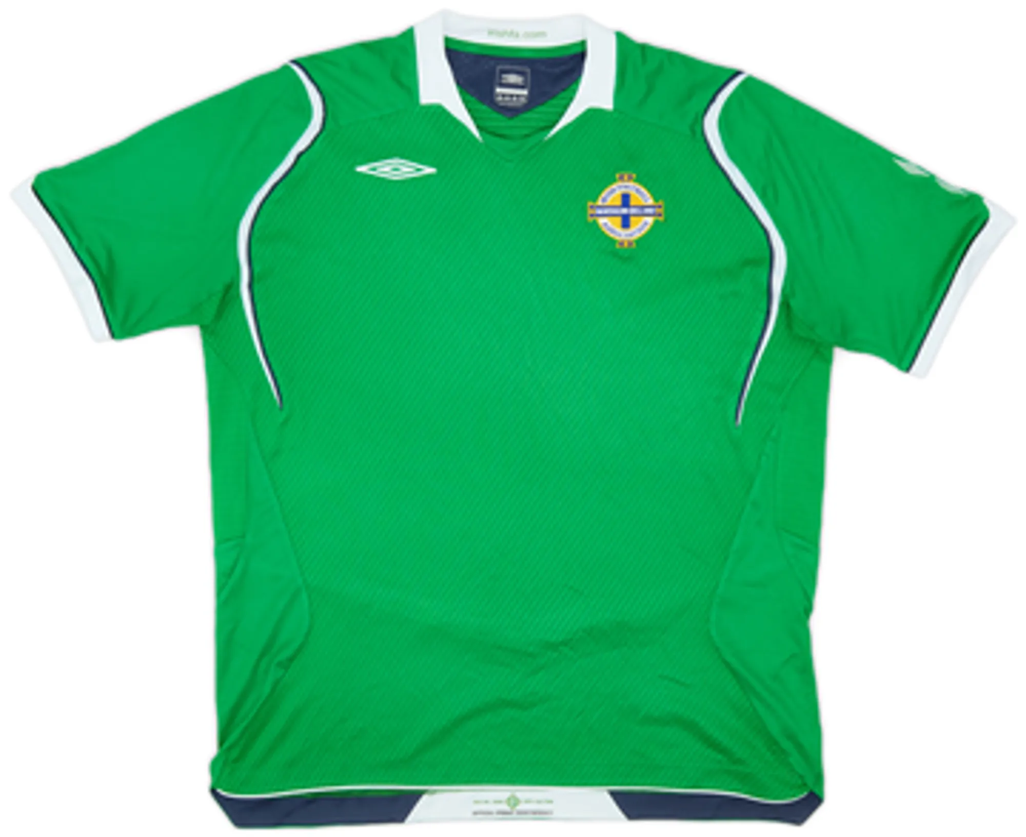 Umbro Northern Ireland Mens SS Home Shirt 2008