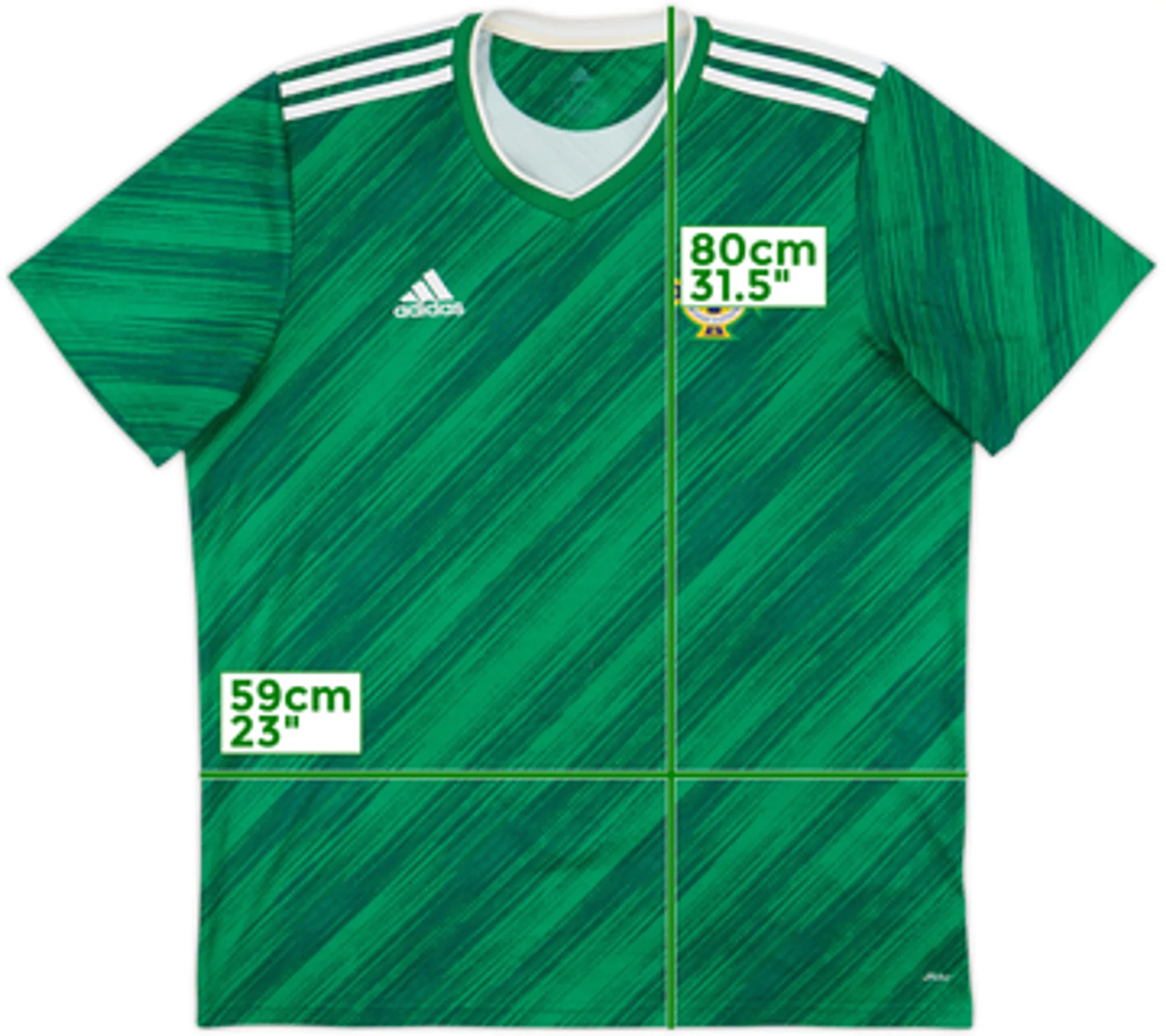 adidas Northern Ireland Mens SS Home Shirt 2020