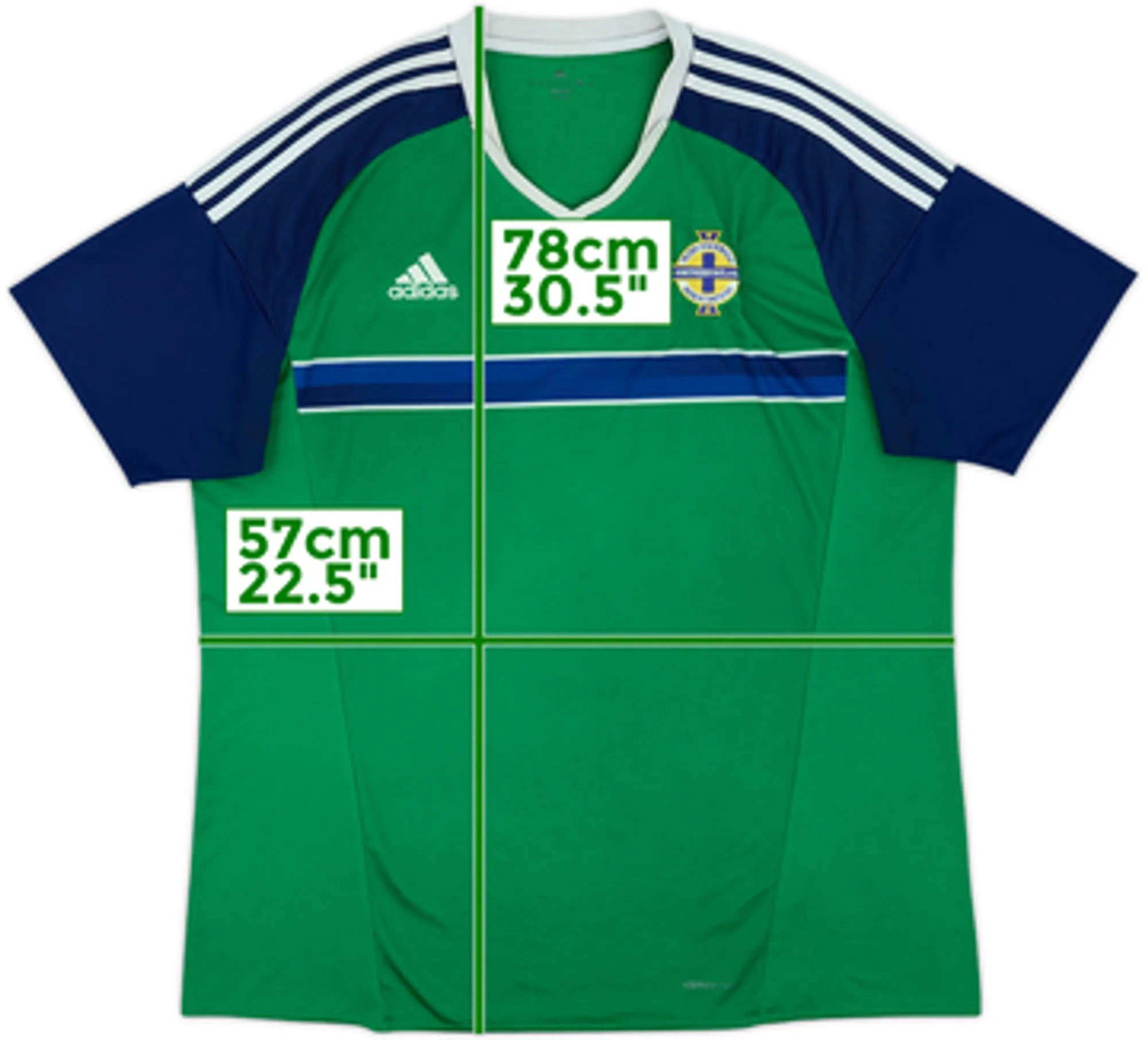 Umbro Northern Ireland Mens SS Home Shirt 2016