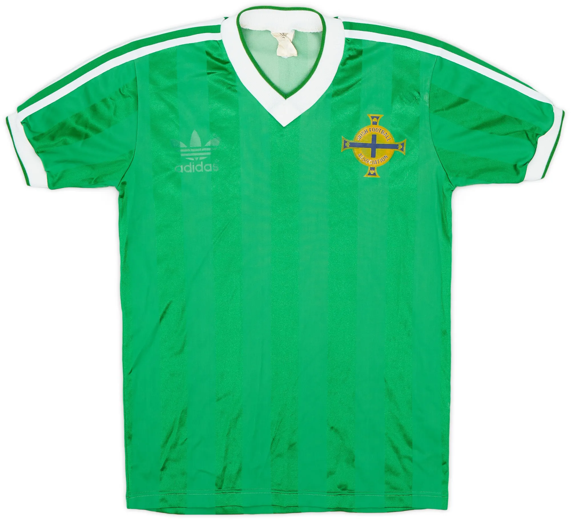 adidas Northern Ireland Mens SS Home Shirt 1985