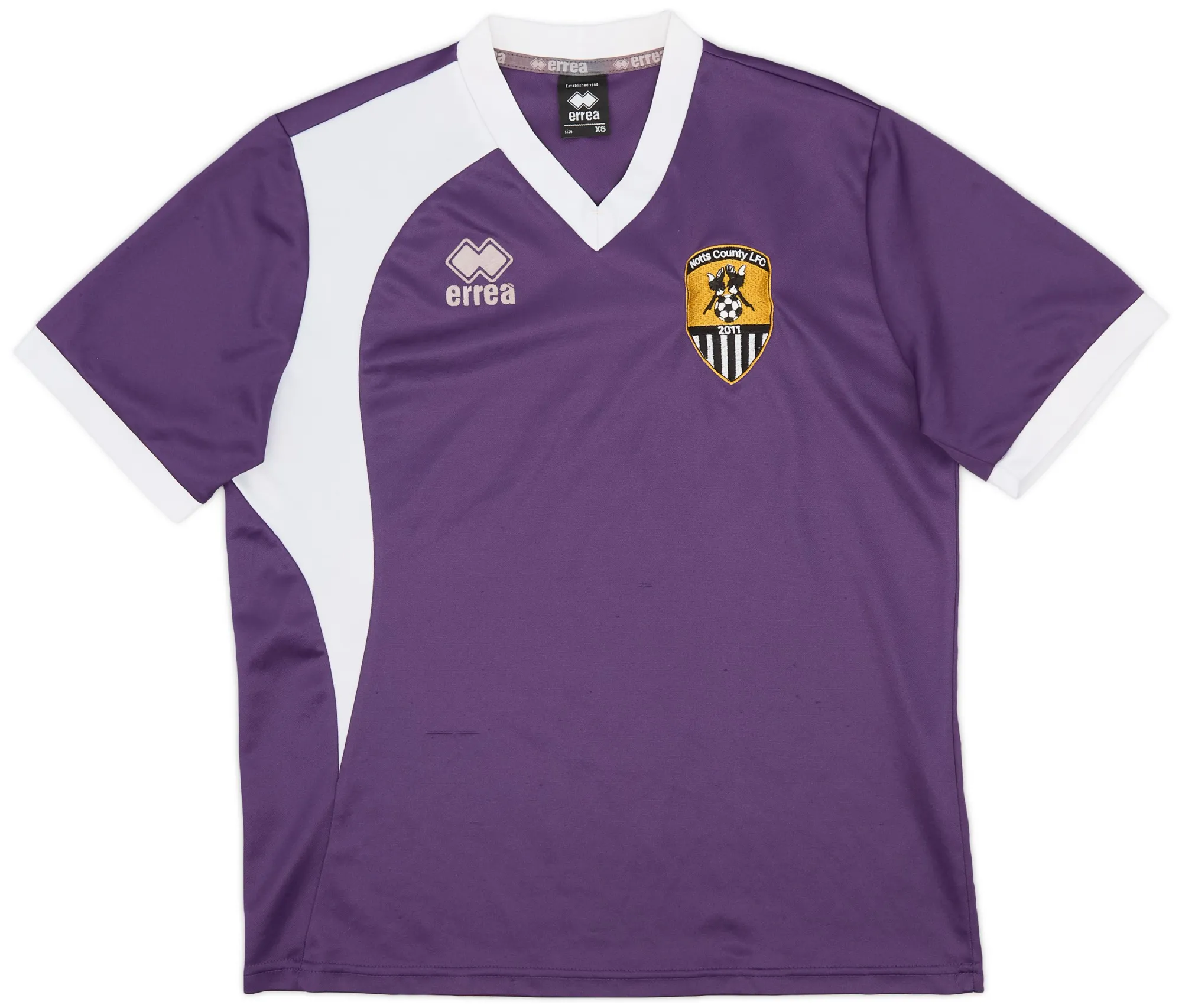 Errea Notts County Mens SS Home Shirt 2005/06