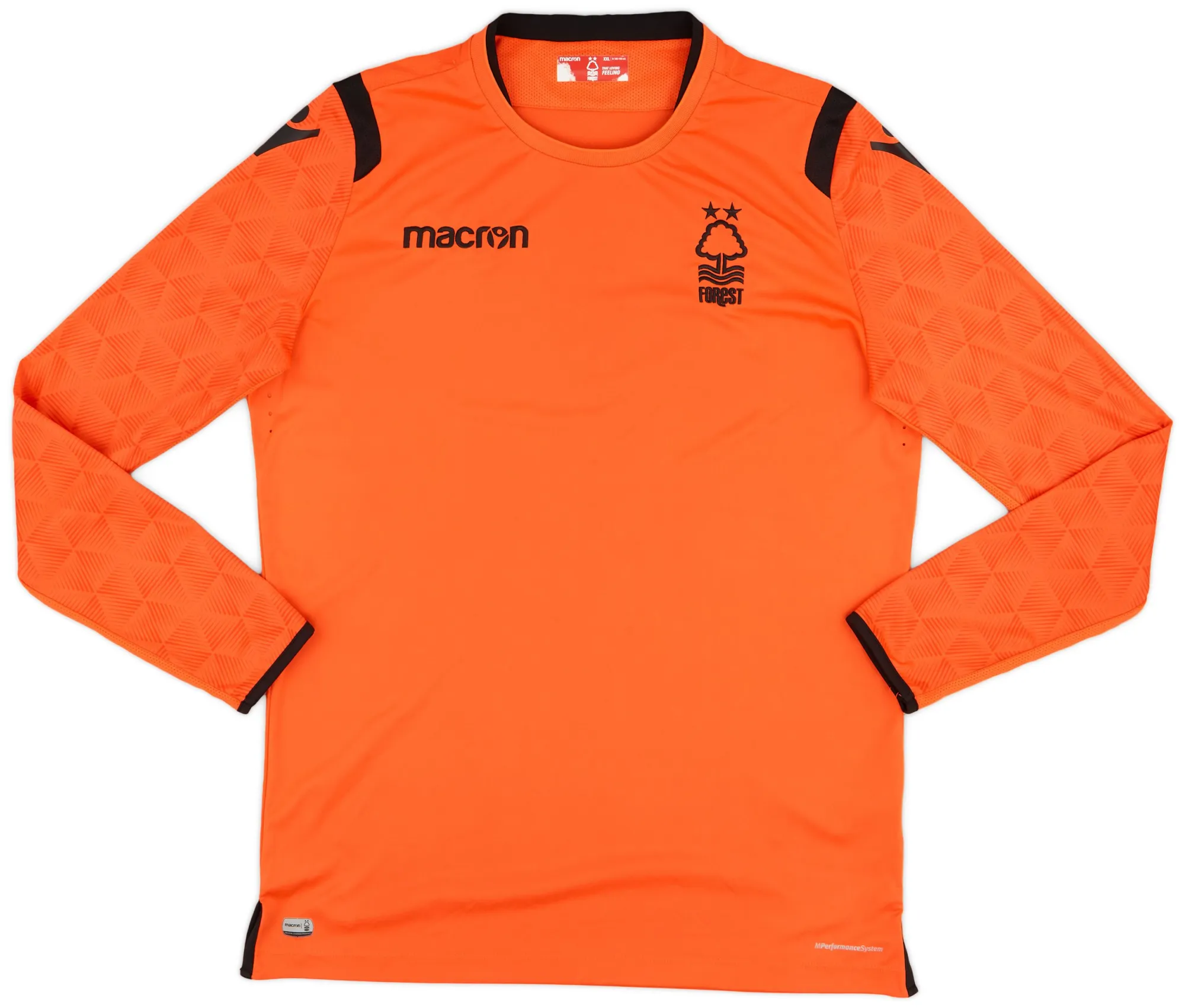 Macron Nottingham Forest Mens LS Goalkeeper Home Shirt 2018/19