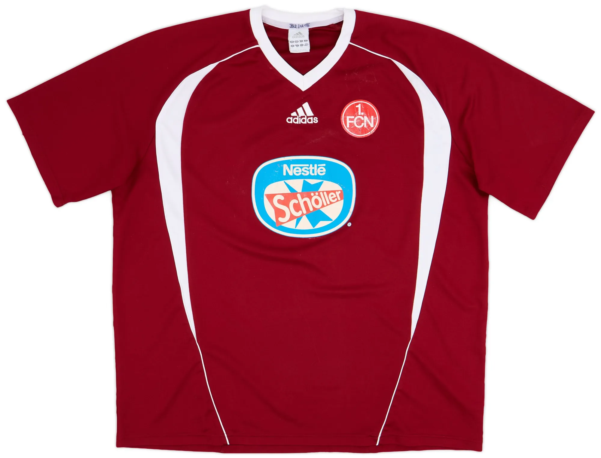 adidas Nürnberg Mens SS Home Shirt 2007/08