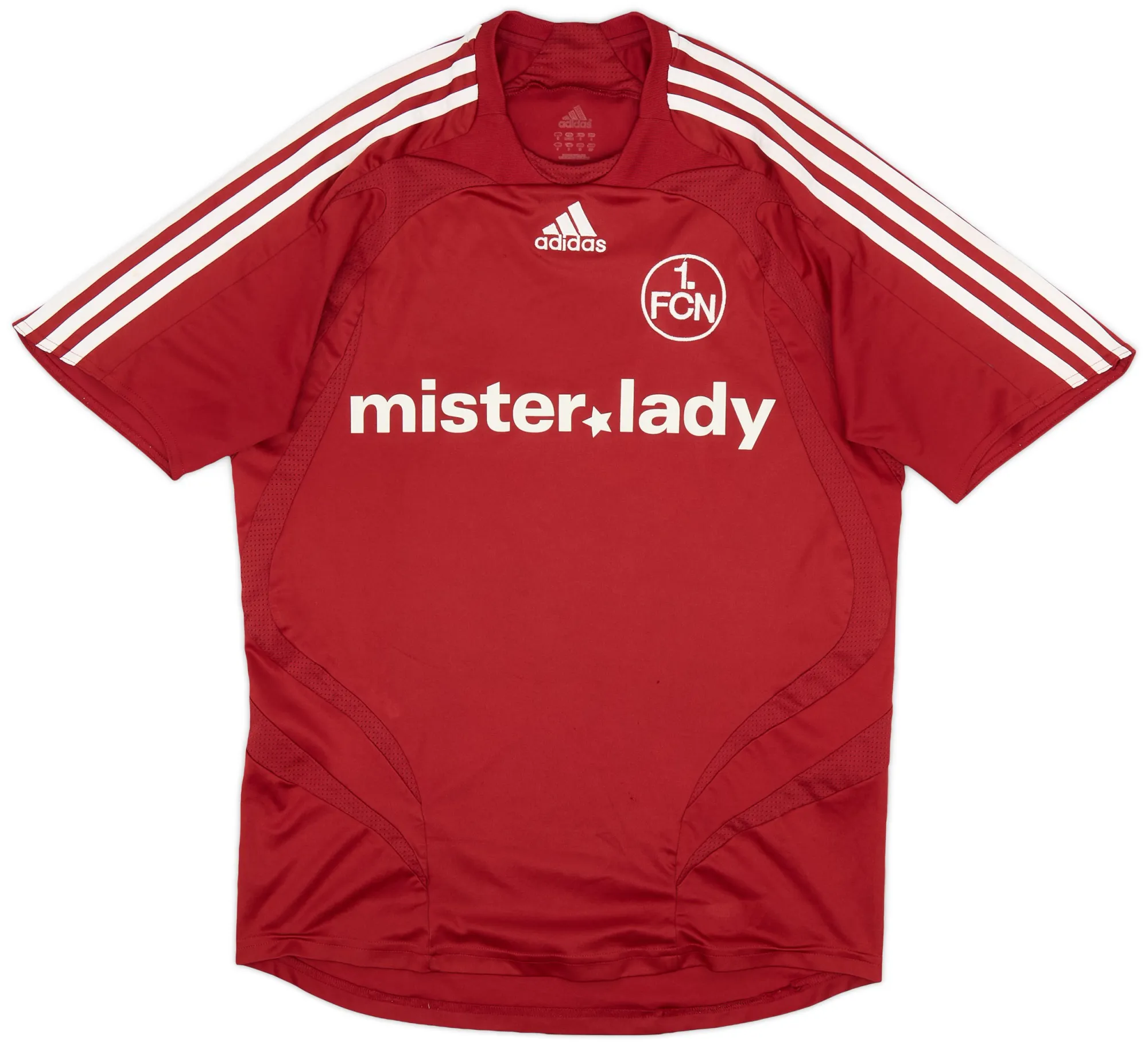 adidas Nürnberg Mens SS Home Shirt 2007/08