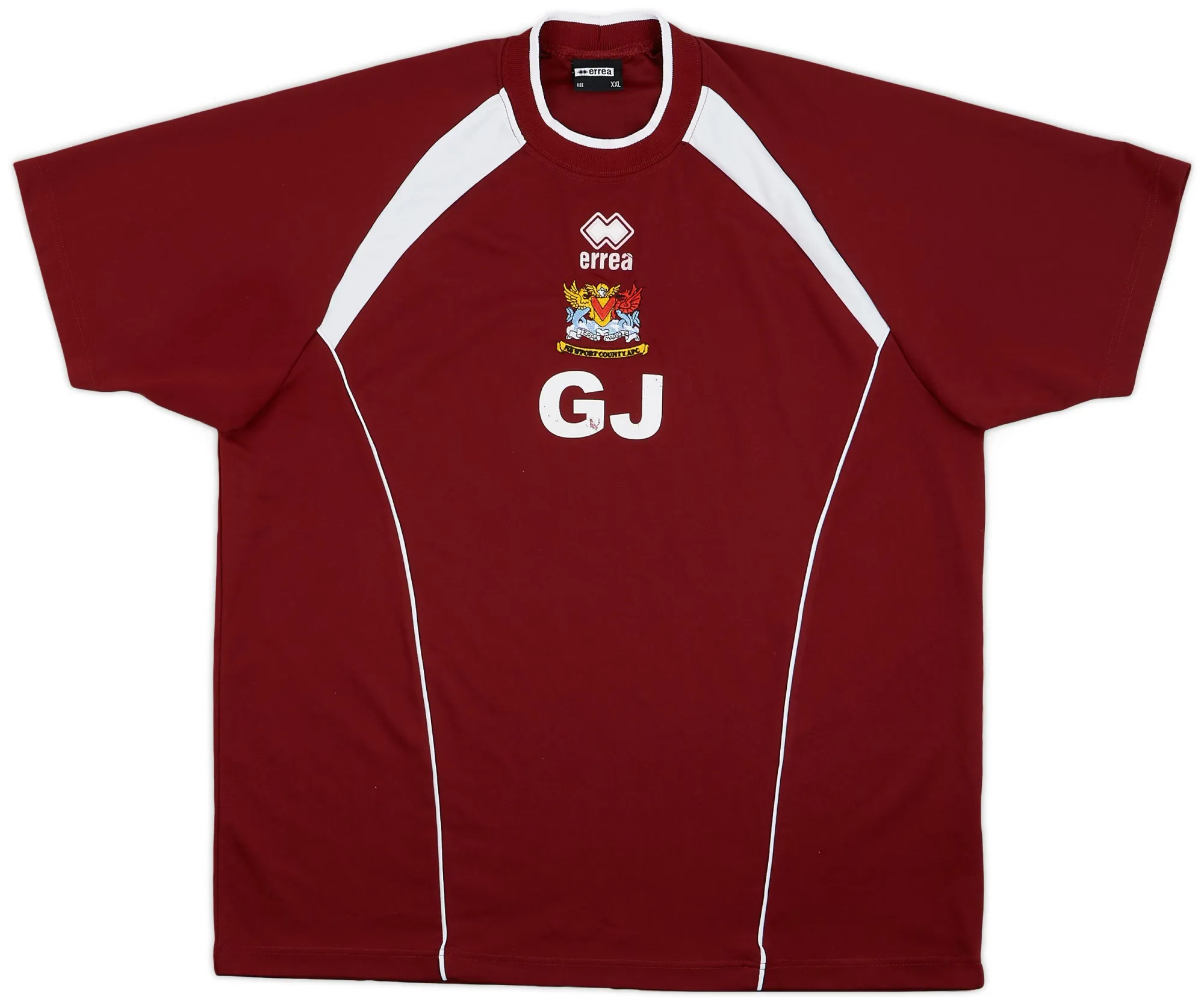 Errea Newport County Mens SS Home Shirt 2000/01